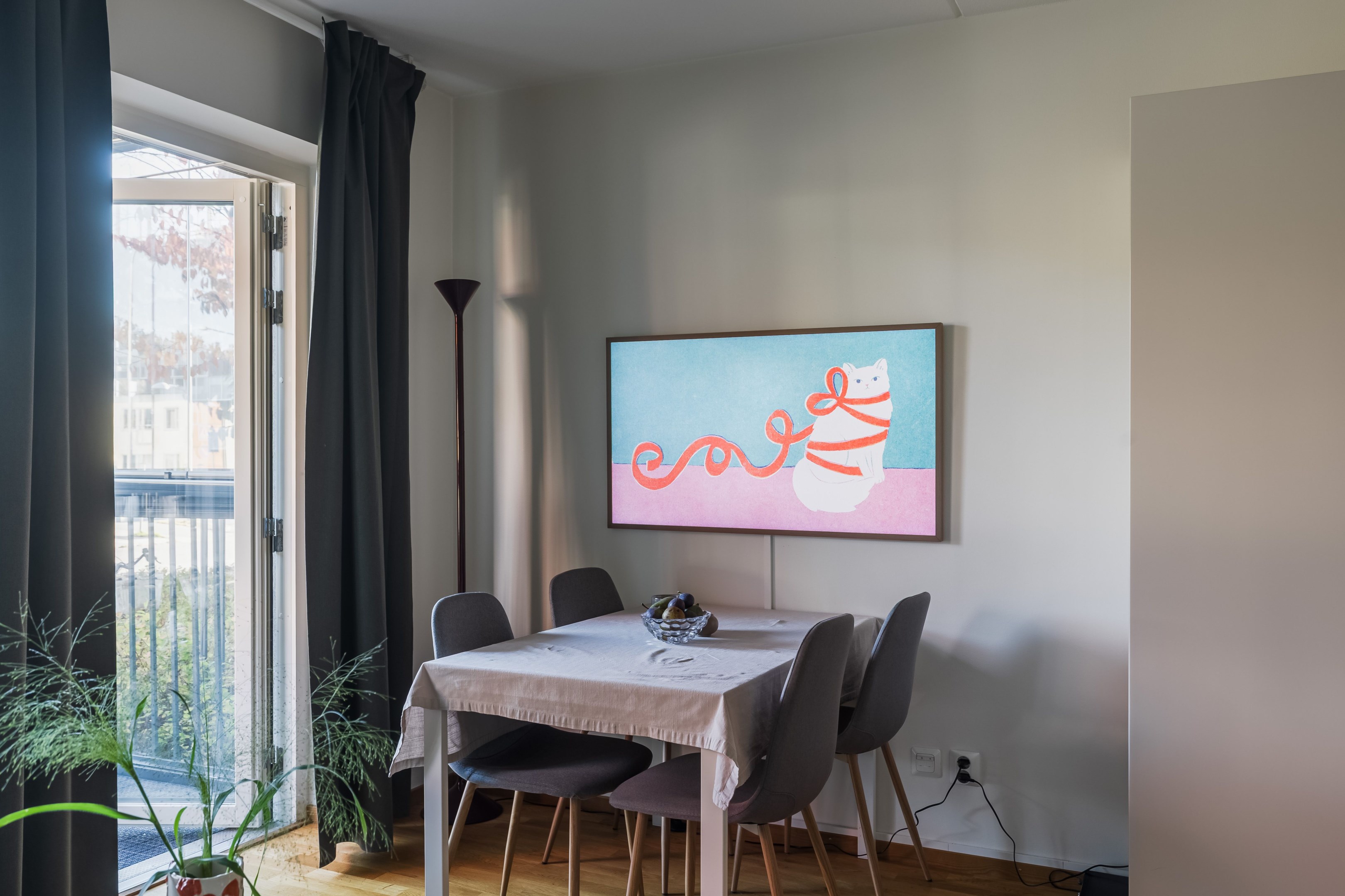 Bostadsbild från Råbyvägen 86, Kommande i Kapellgärdet, Uppsala