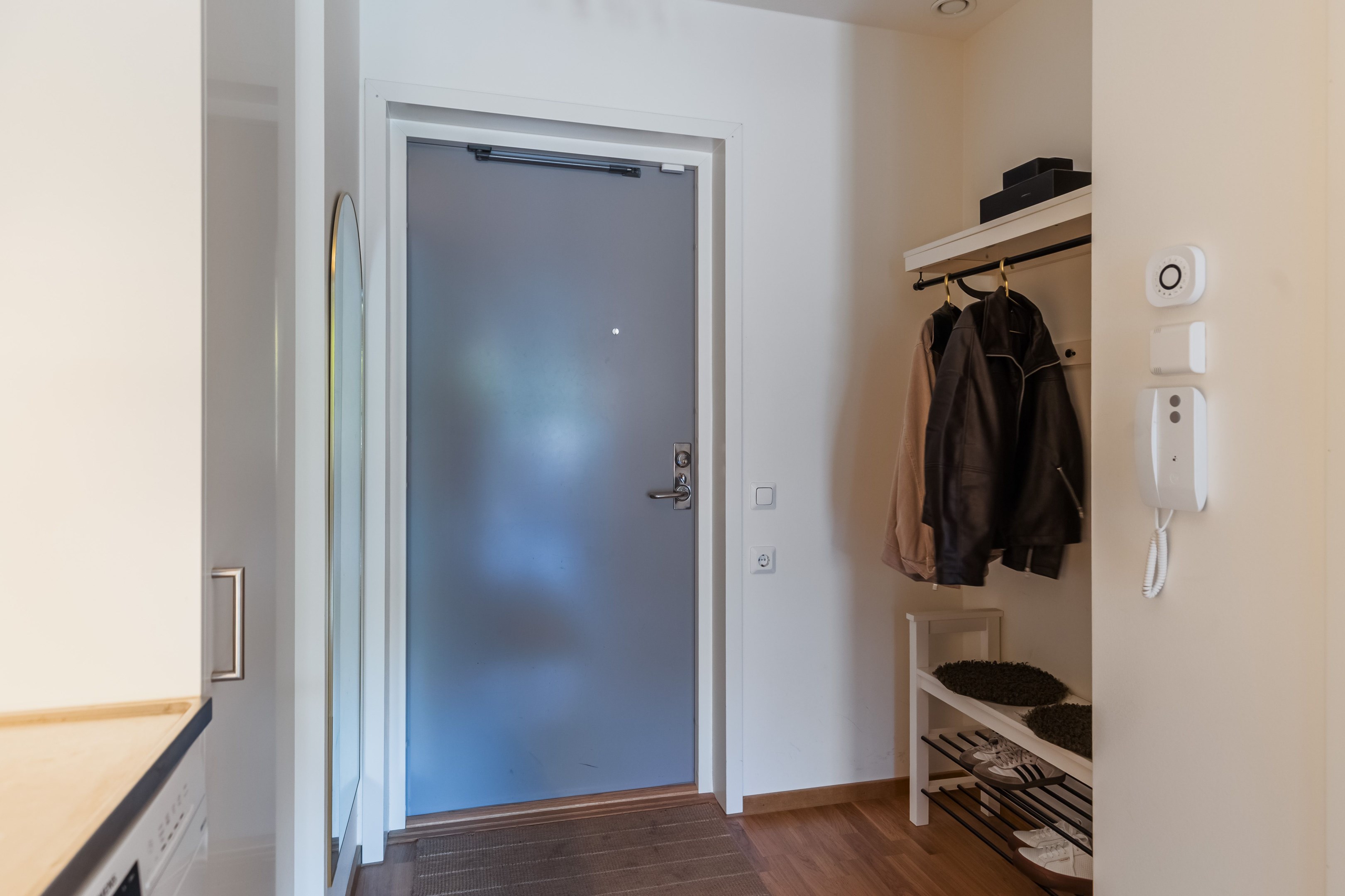 Bostadsbild från Råbyvägen 86, Kommande i Kapellgärdet, Uppsala