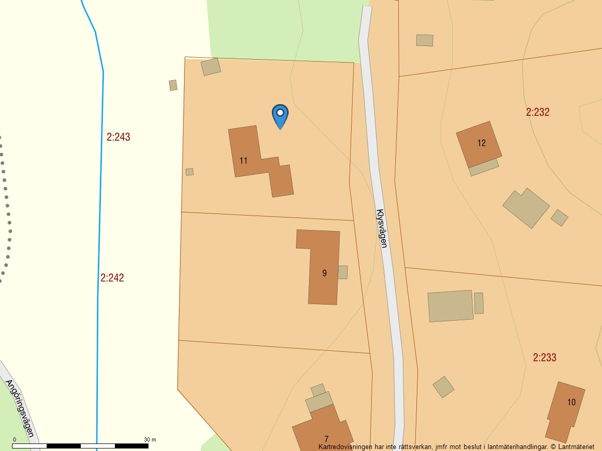 Bostadsbild från Klysvägen 11, Kommande i Södra kopparmora, Värmdö