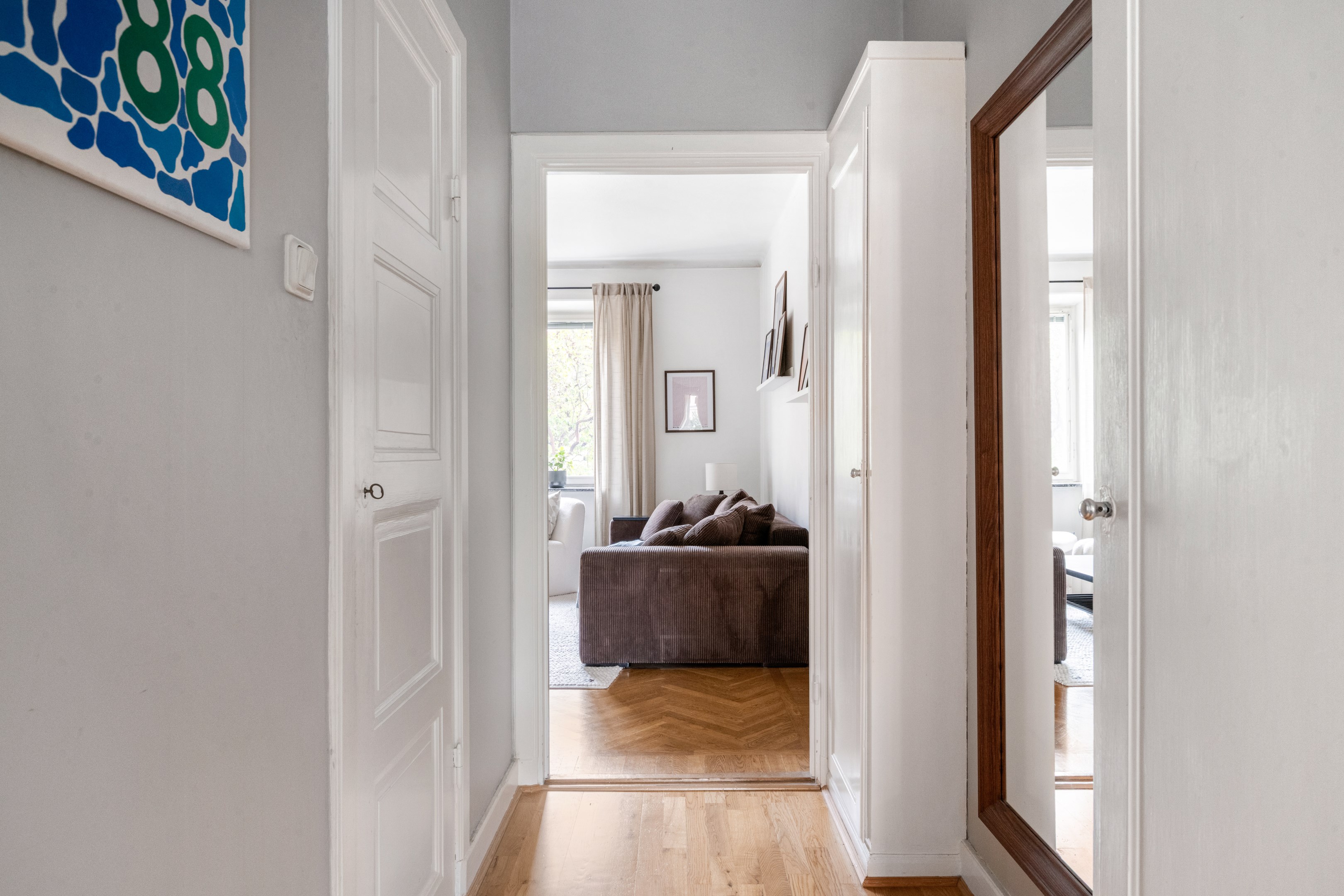Bostadsbild från Marielundsgatan 3C, Kommande i Fålhagen, Uppsala