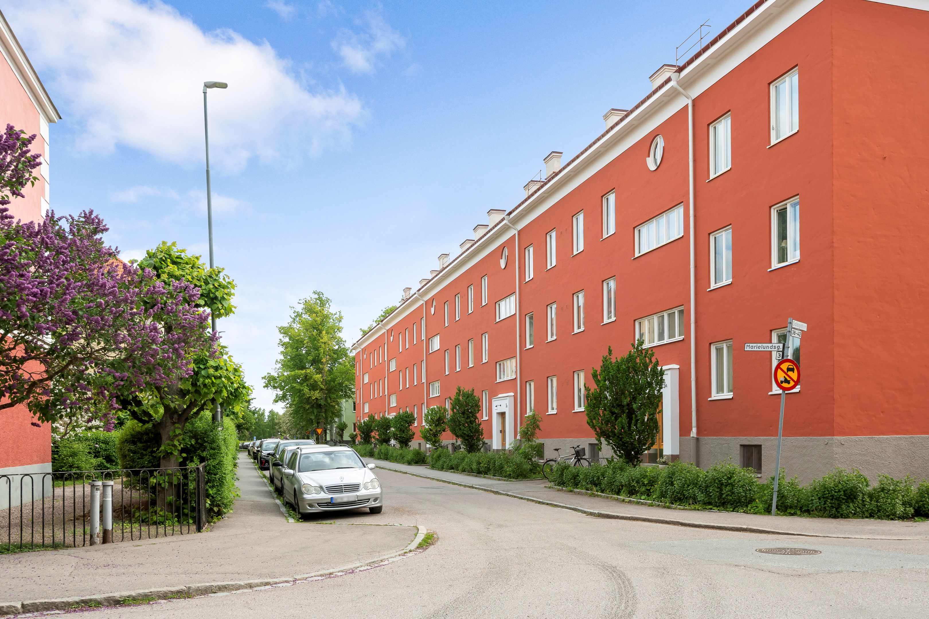 Bostadsbild från Marielundsgatan 3C, Kommande i Fålhagen, Uppsala