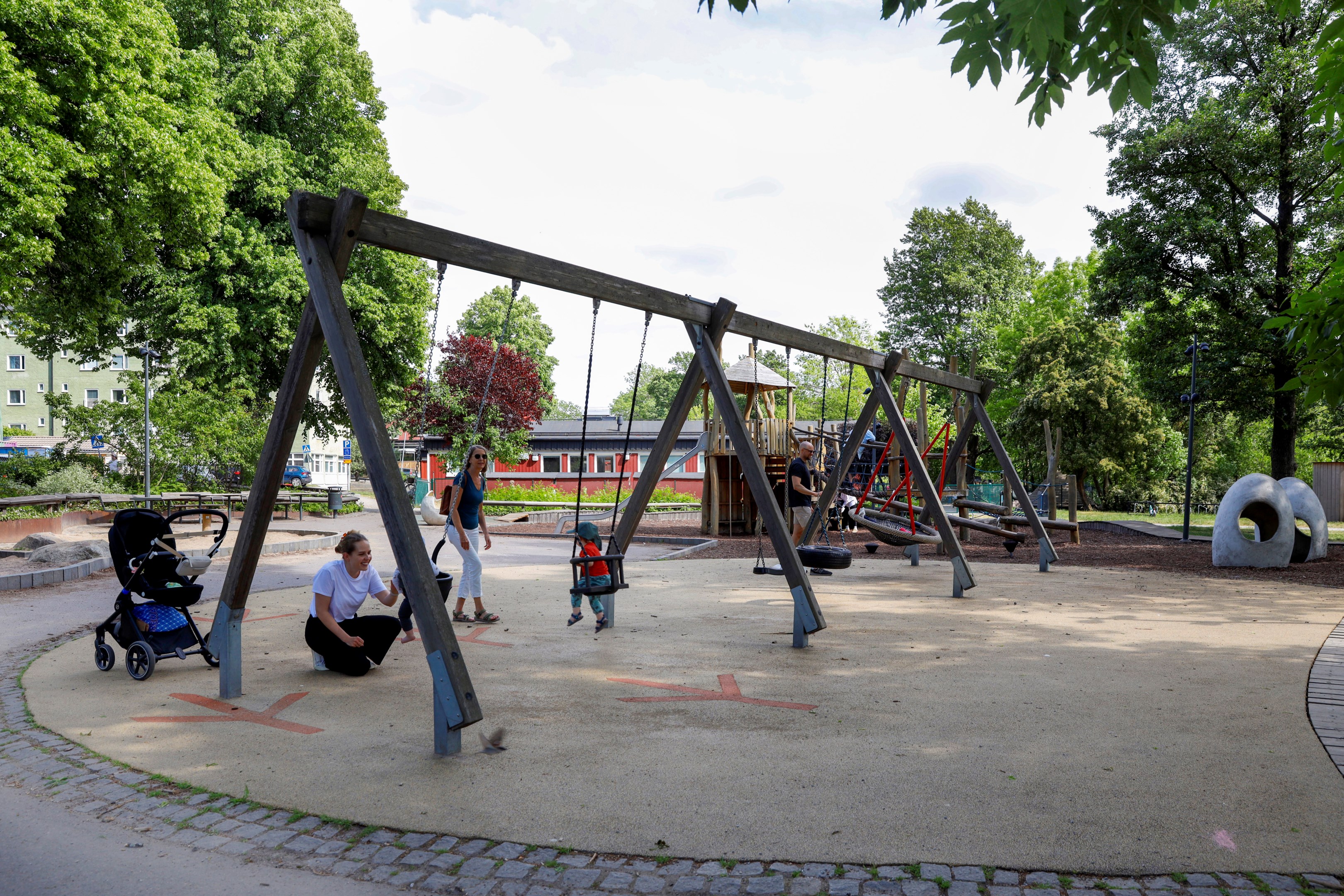 Bostadsbild från Atlasvägen 15, Kommande i Sickla, Nacka