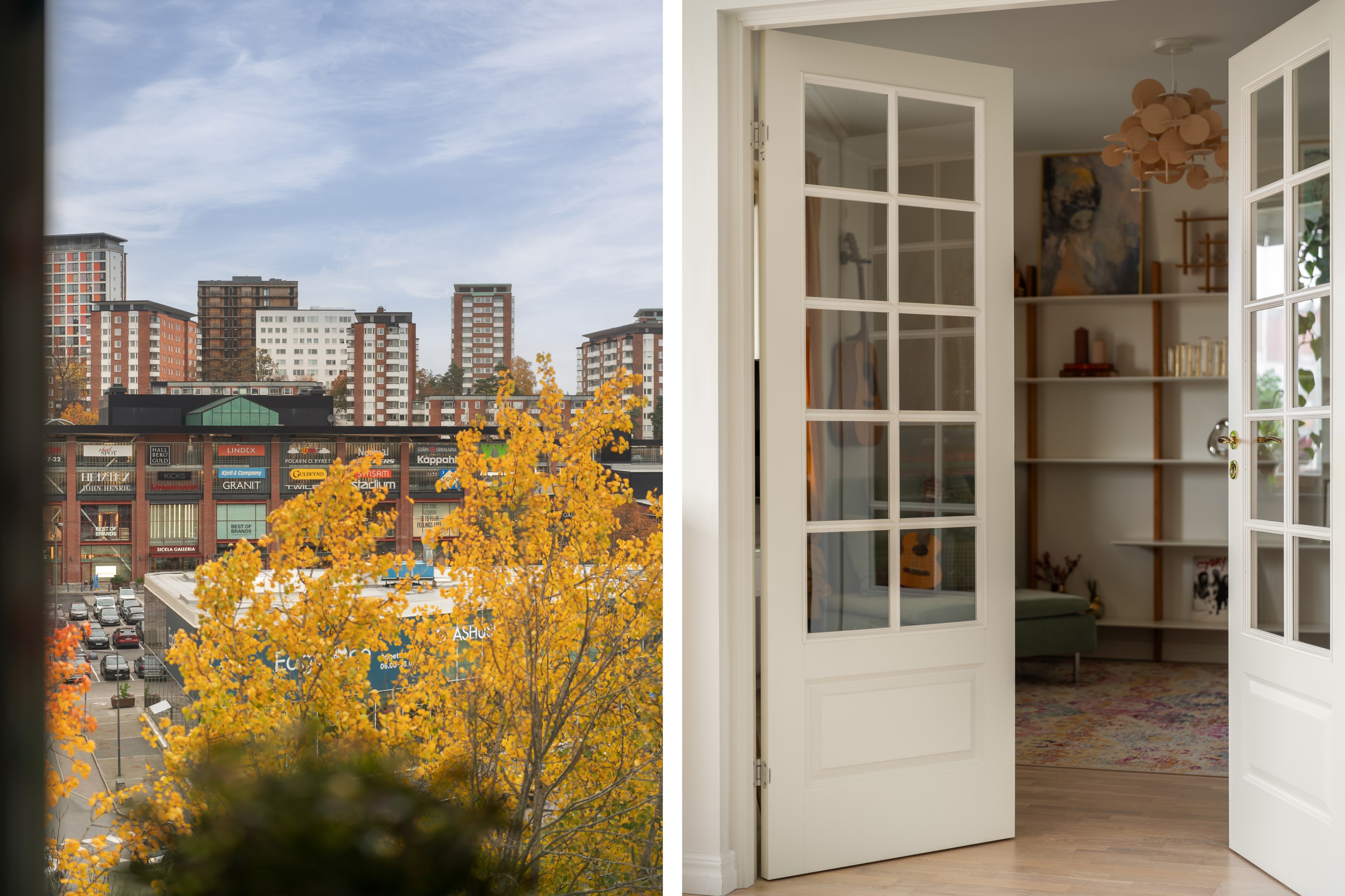 Bostadsbild från Atlasvägen 15, Kommande i Sickla, Nacka