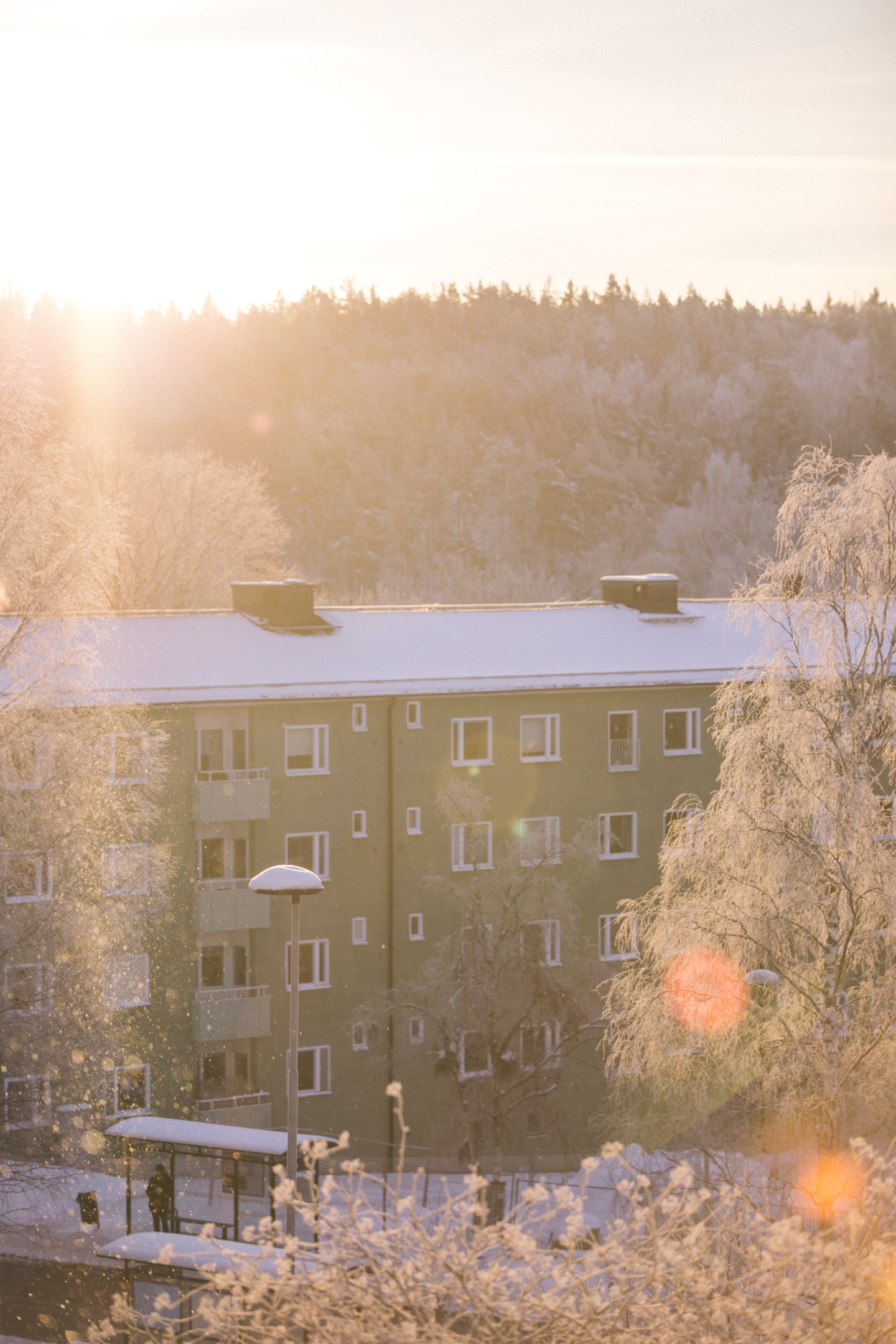 Bostadsbild från Atlasvägen 15, Kommande i Sickla, Nacka