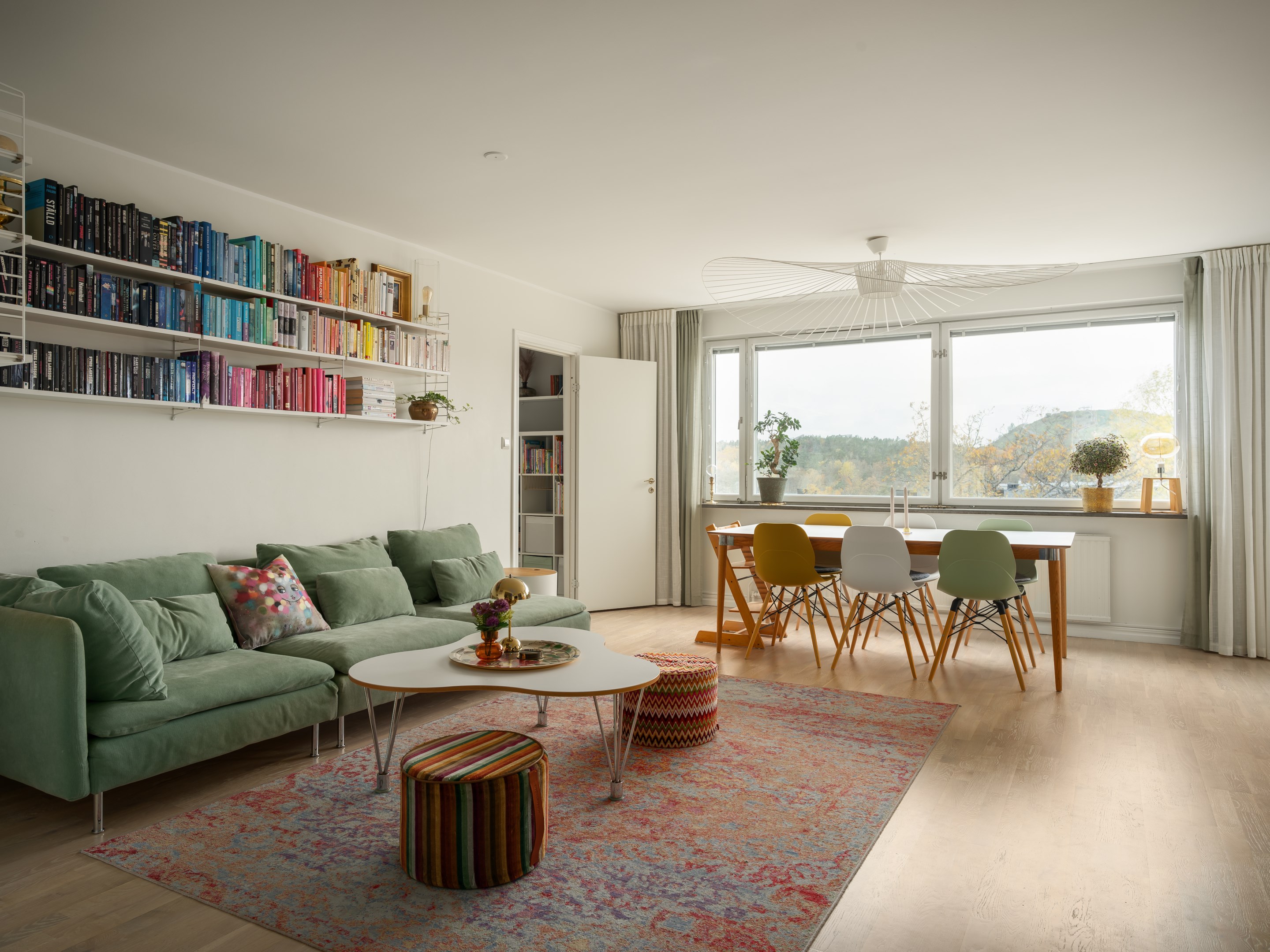 Bostadsbild från Atlasvägen 15, Kommande i Sickla, Nacka