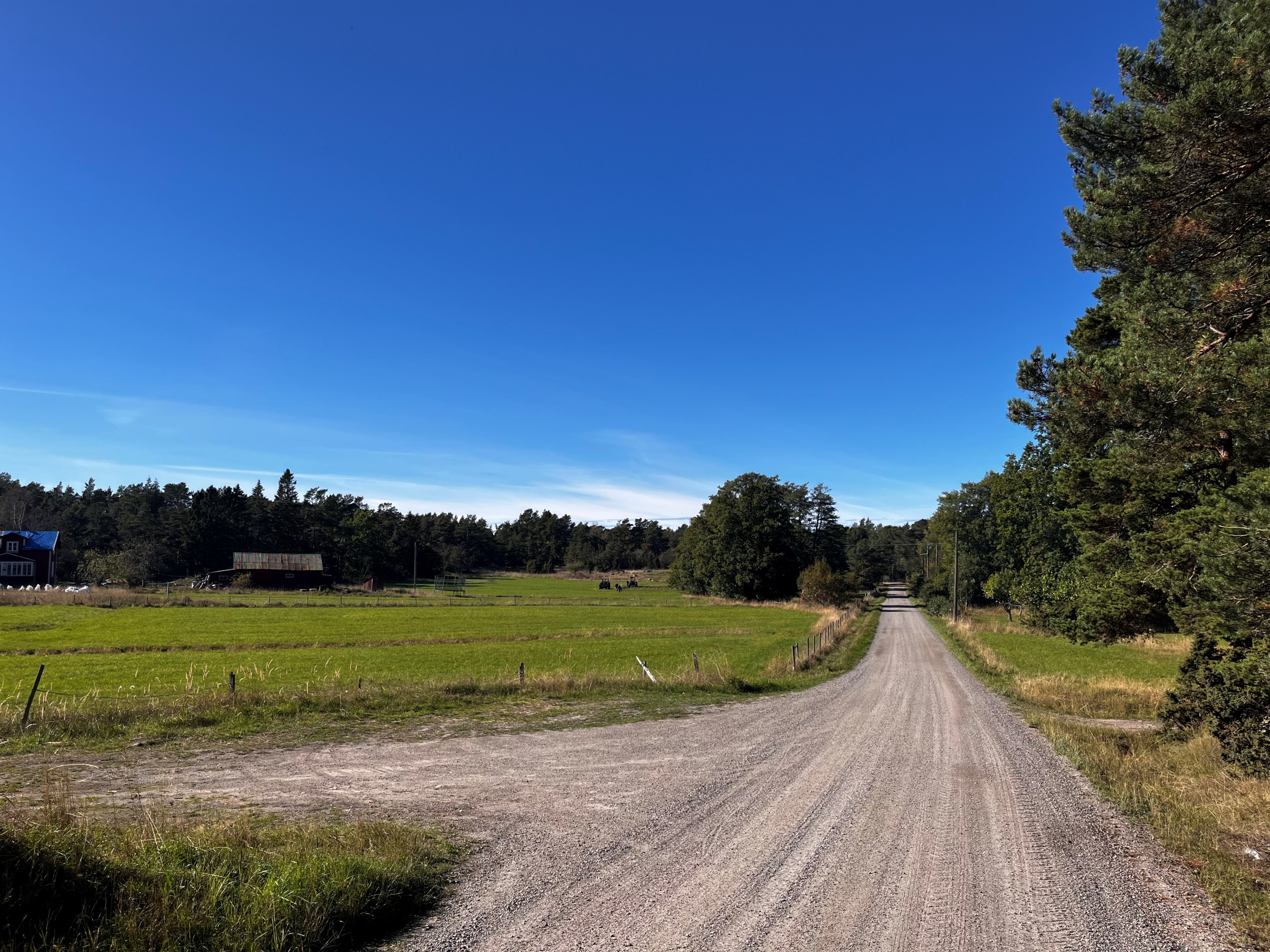 Fina promenadstråk mellan Styrsvik och fastigheten