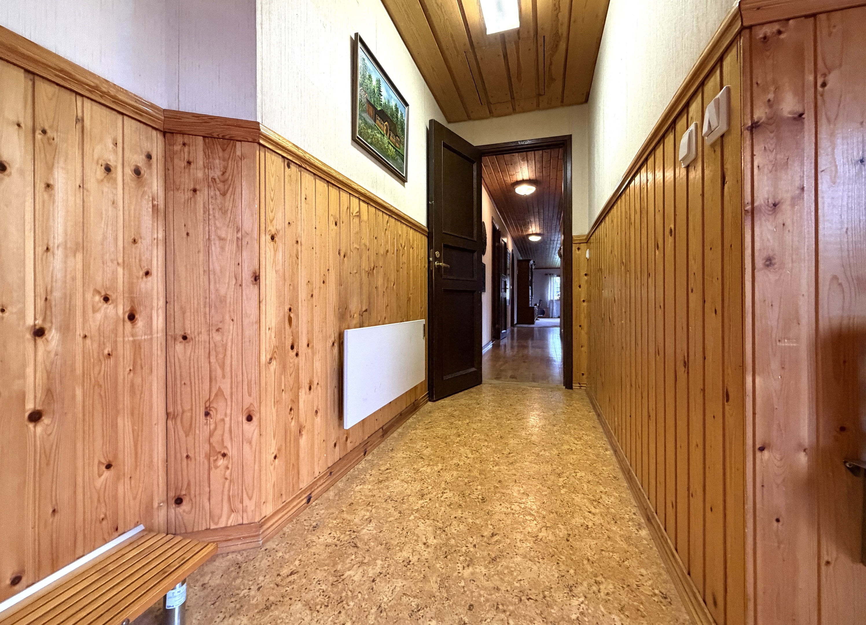 Innerhall in mot huset