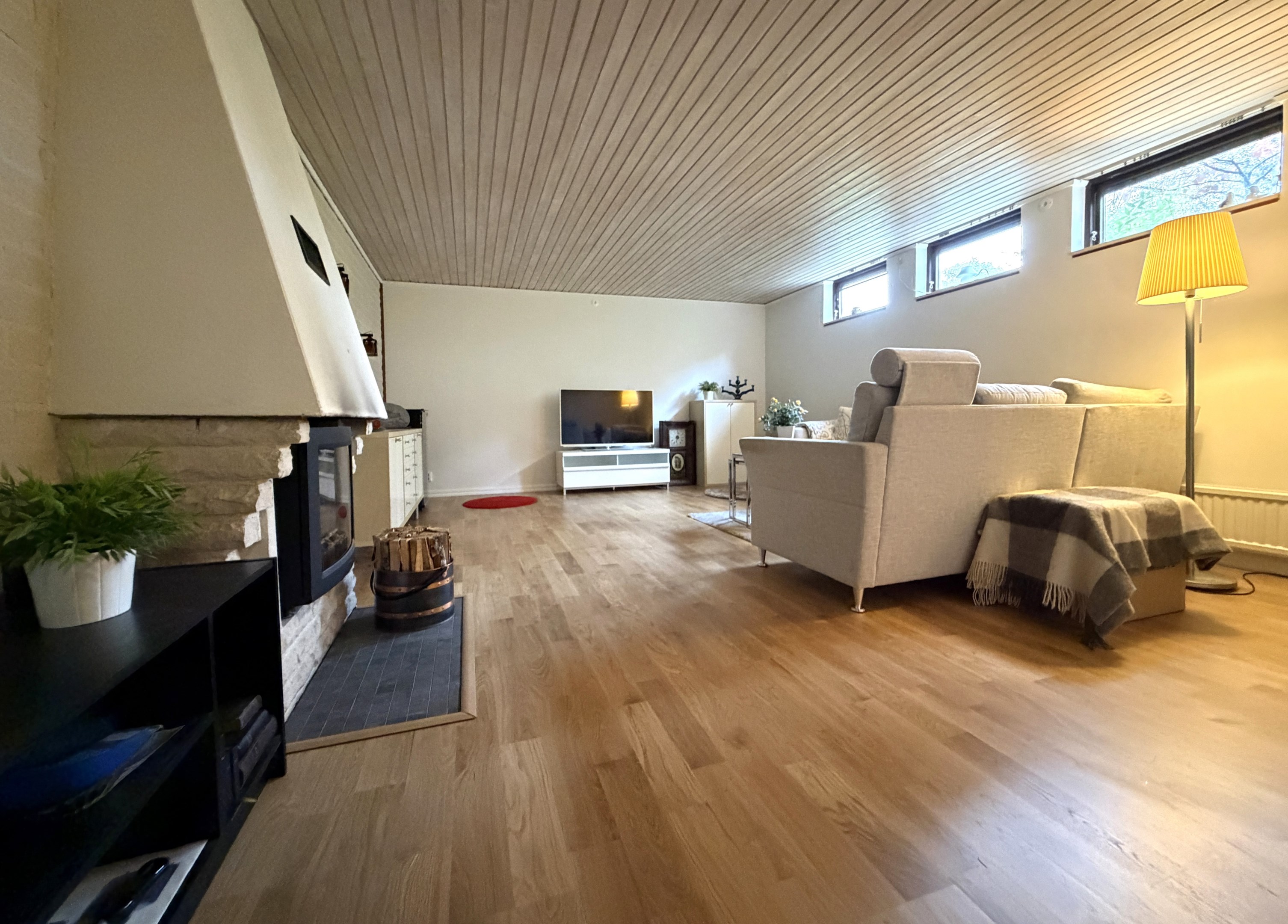 Gott om plats för soffhäng och mys