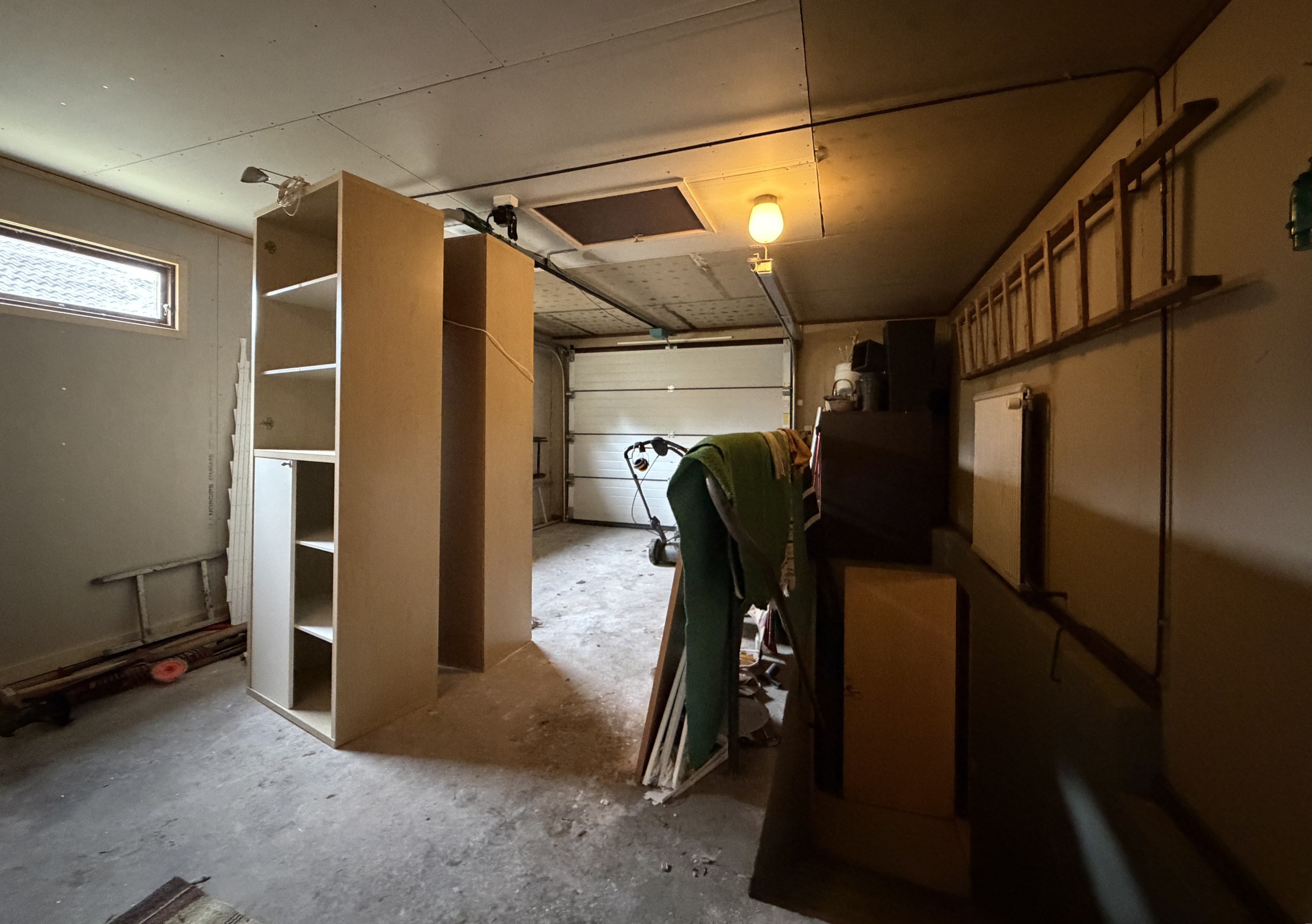 Nyrenoverat garage