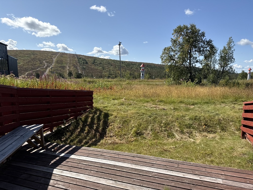 Utsikt från altan Exempelbild från lgh 1506