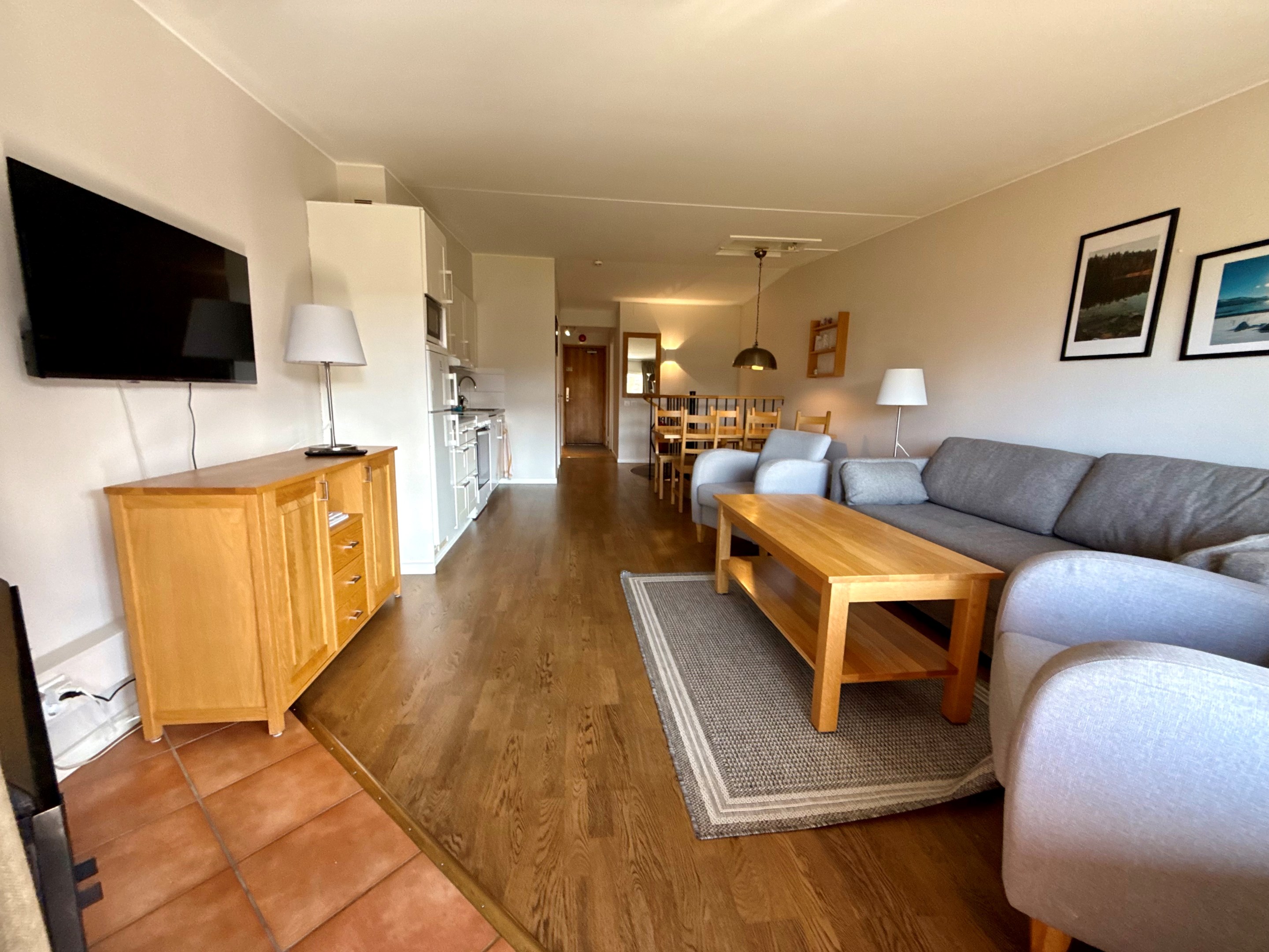 Allrum med bäddsoffa Exempelbild från lgh 1506