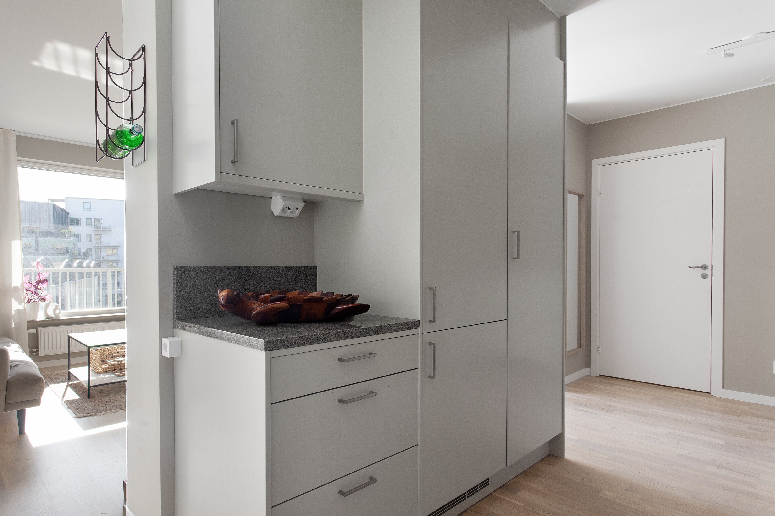 Bostadsbild från Centralvägen 101, Kommande i Roslags Näsby, Täby