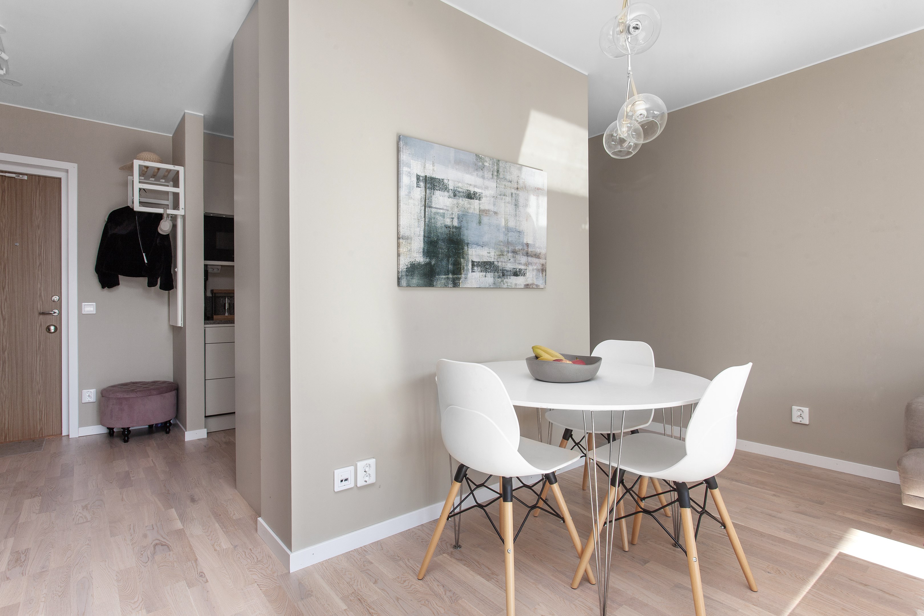 Bostadsbild från Centralvägen 101, Kommande i Roslags Näsby, Täby