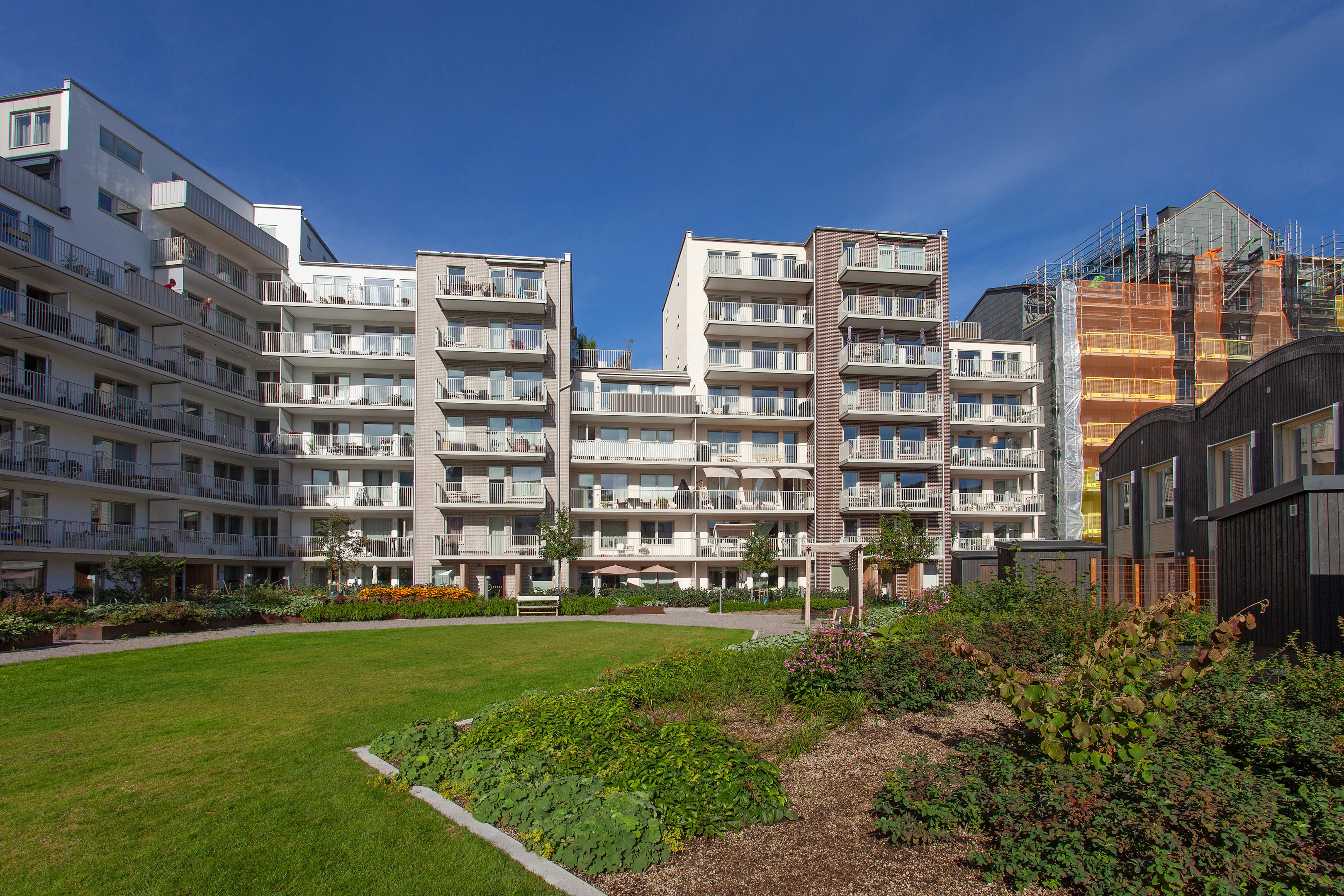 Bostadsbild från Centralvägen 101, Kommande i Roslags Näsby, Täby