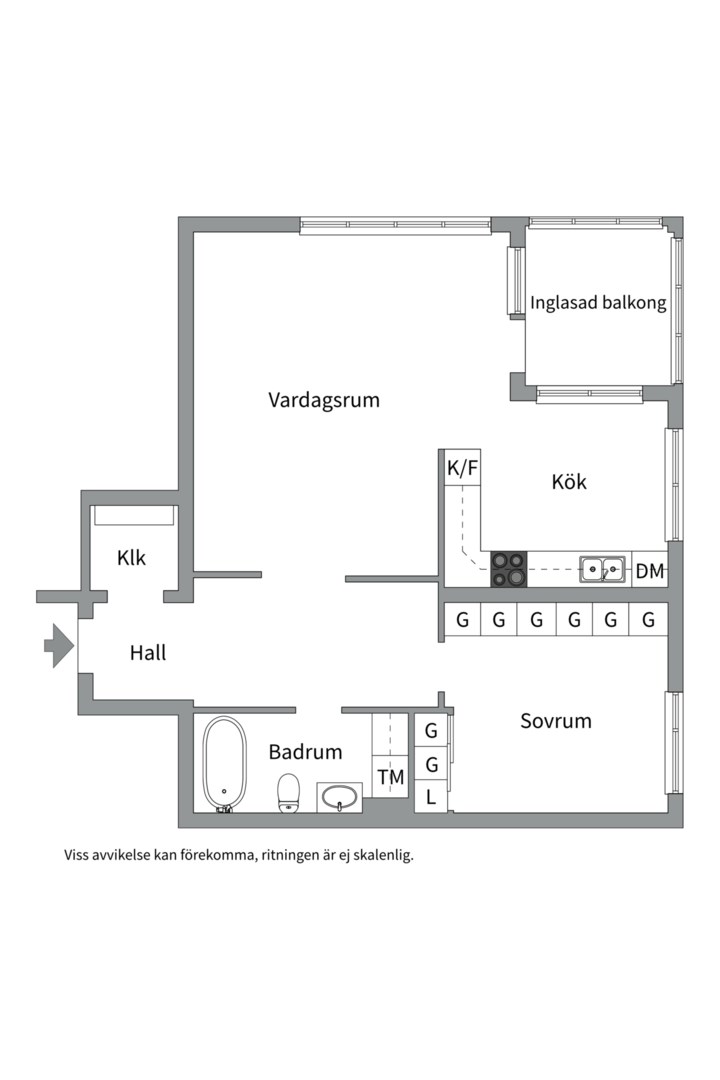 Planlösning från Johanneshöjden 2, Kommande i Karlsdal, Västerås