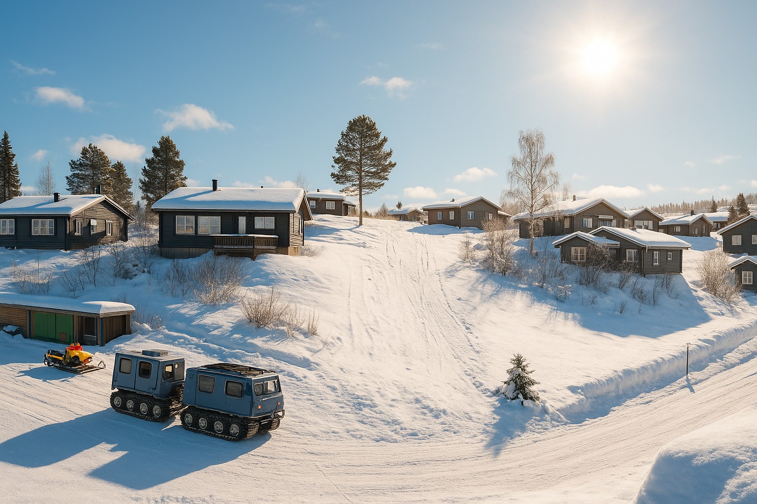 Varför köpa en hel fjällstuga när du bara använder den några veckor om året