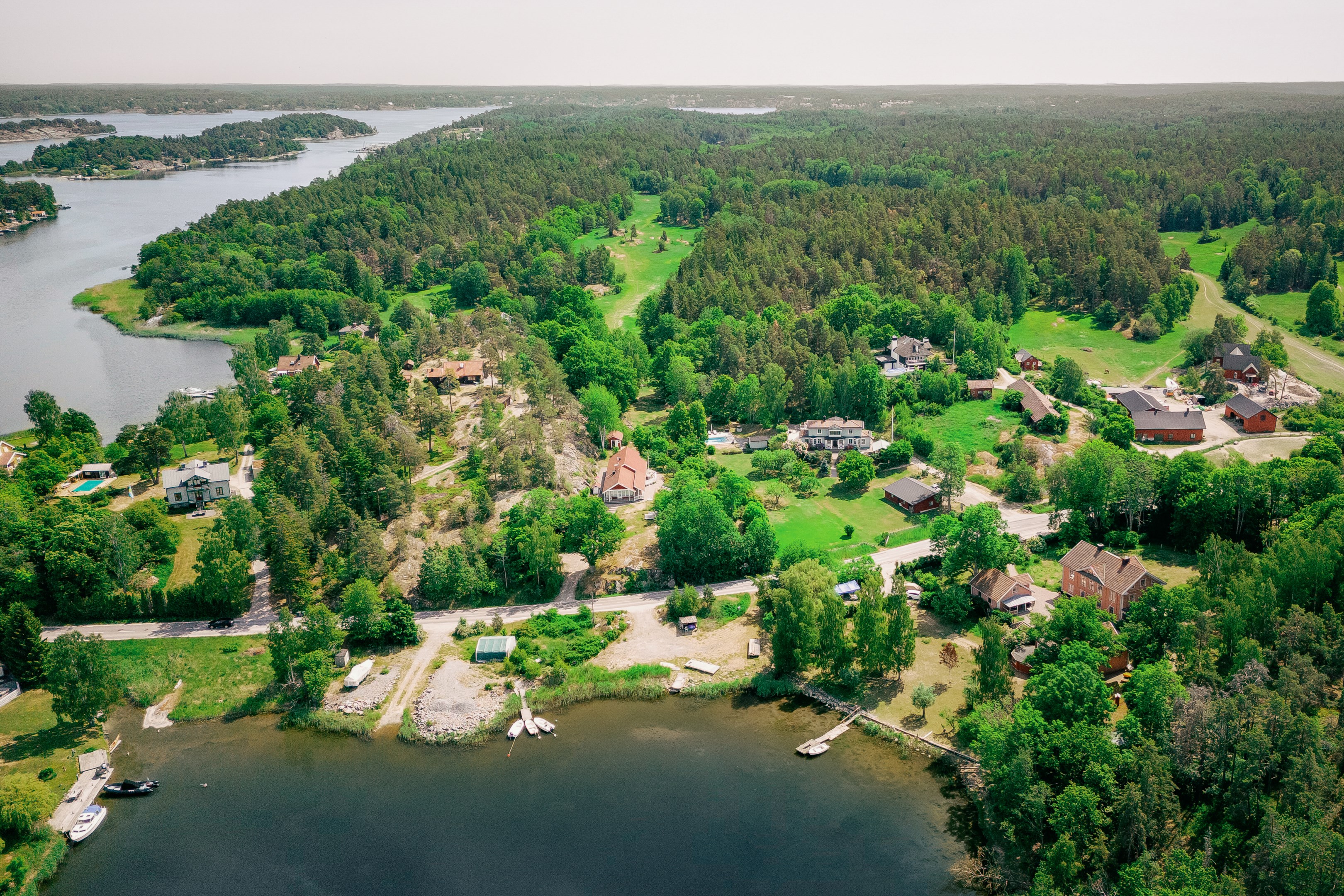 Bostadsbild från Lagnövägen 12A, Kommande i Norra Lagnö, Värmdö