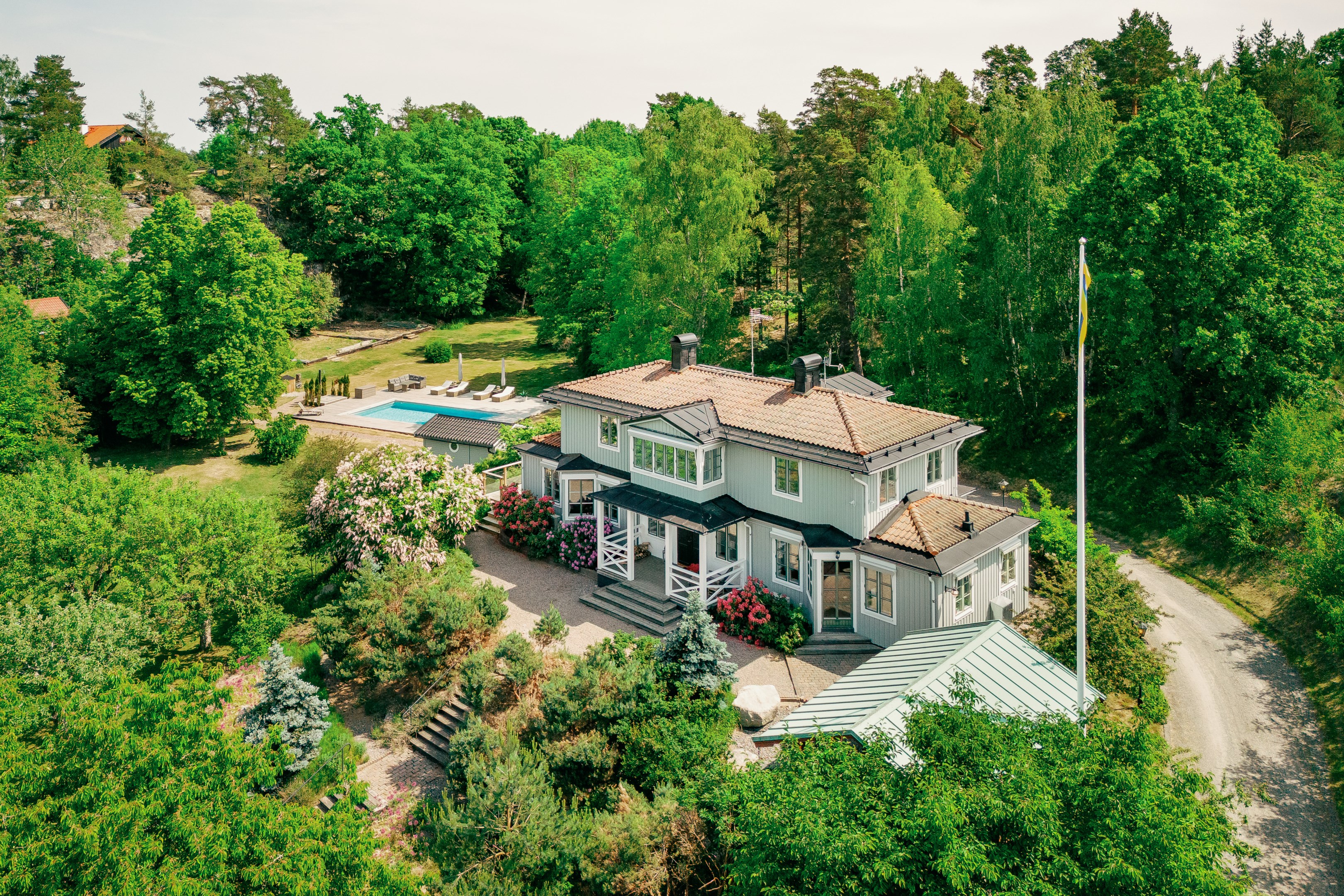 Bostadsbild från Lagnövägen 12A, Kommande i Norra Lagnö, Värmdö