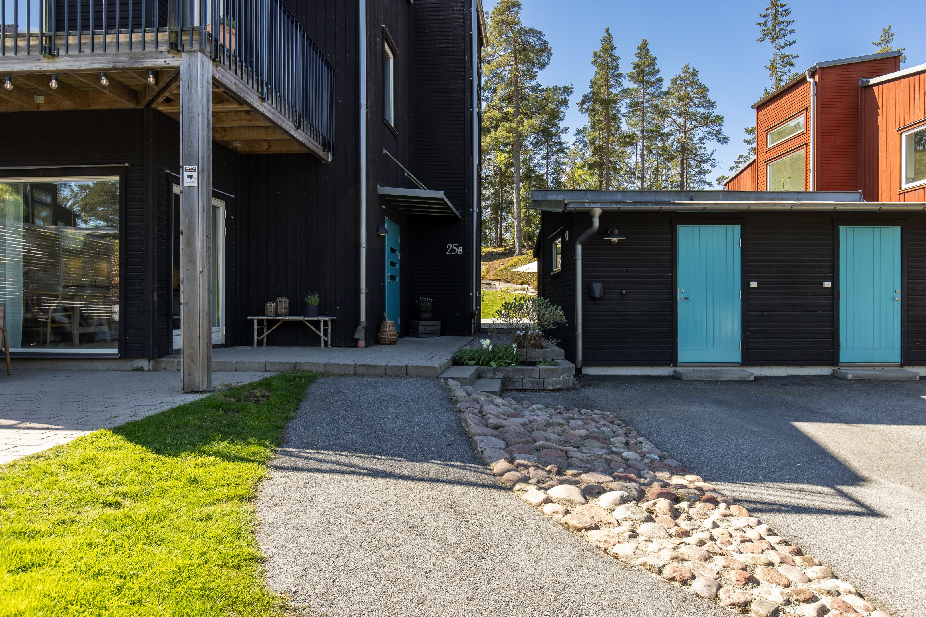 Bostadsbild från Kils gårdsväg 25B, Kommande i Insjön, Nacka