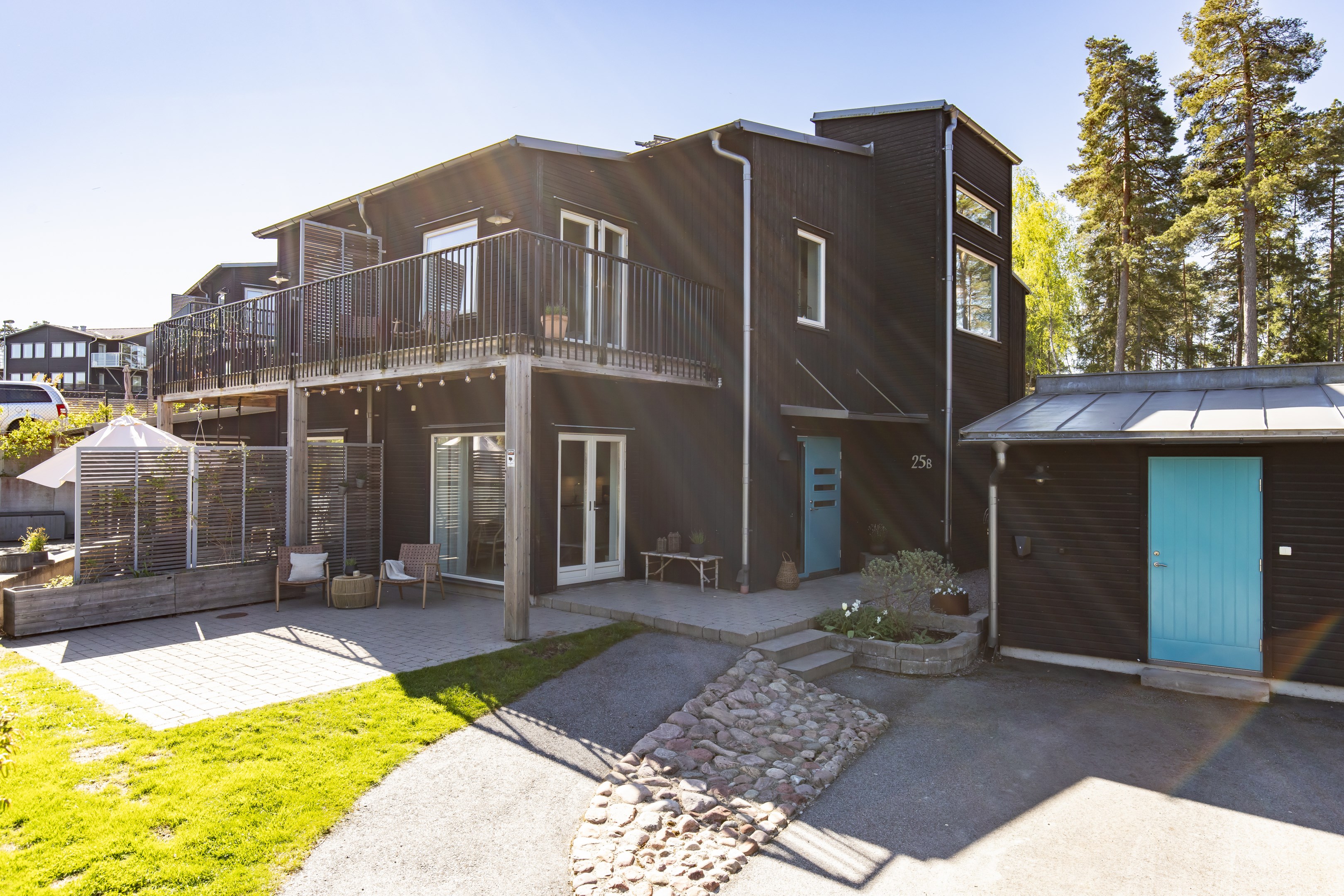 Bostadsbild från Kils gårdsväg 25B, Kommande i Insjön, Nacka
