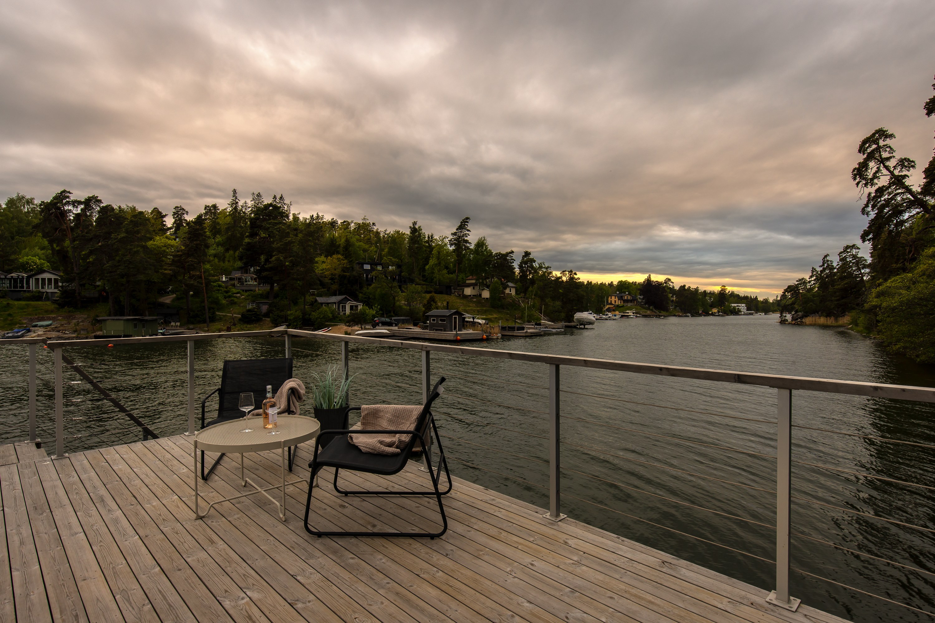Bostadsbild från Kils gårdsväg 25B, Kommande i Insjön, Nacka