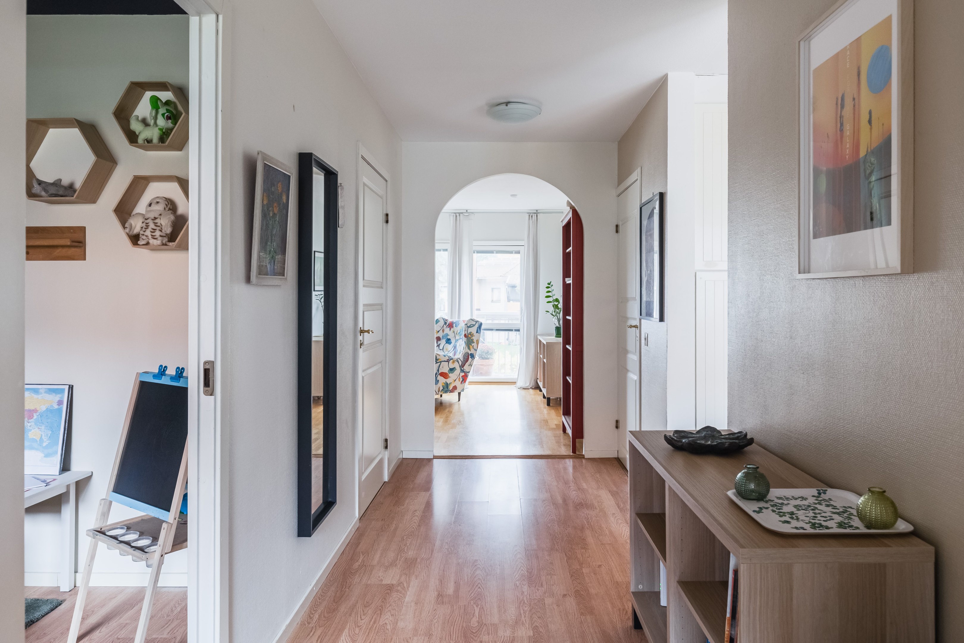 Bostadsbild från Altfiolsvägen 3D, Kommande i Gottsunda, Uppsala