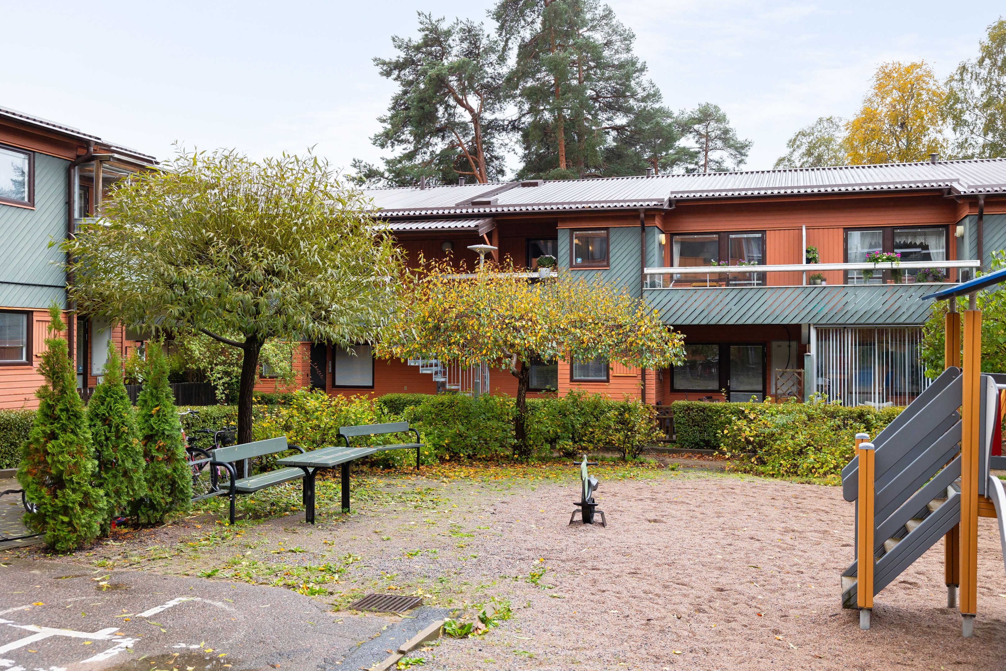 Bostadsbild från Altfiolsvägen 3D, Kommande i Gottsunda, Uppsala