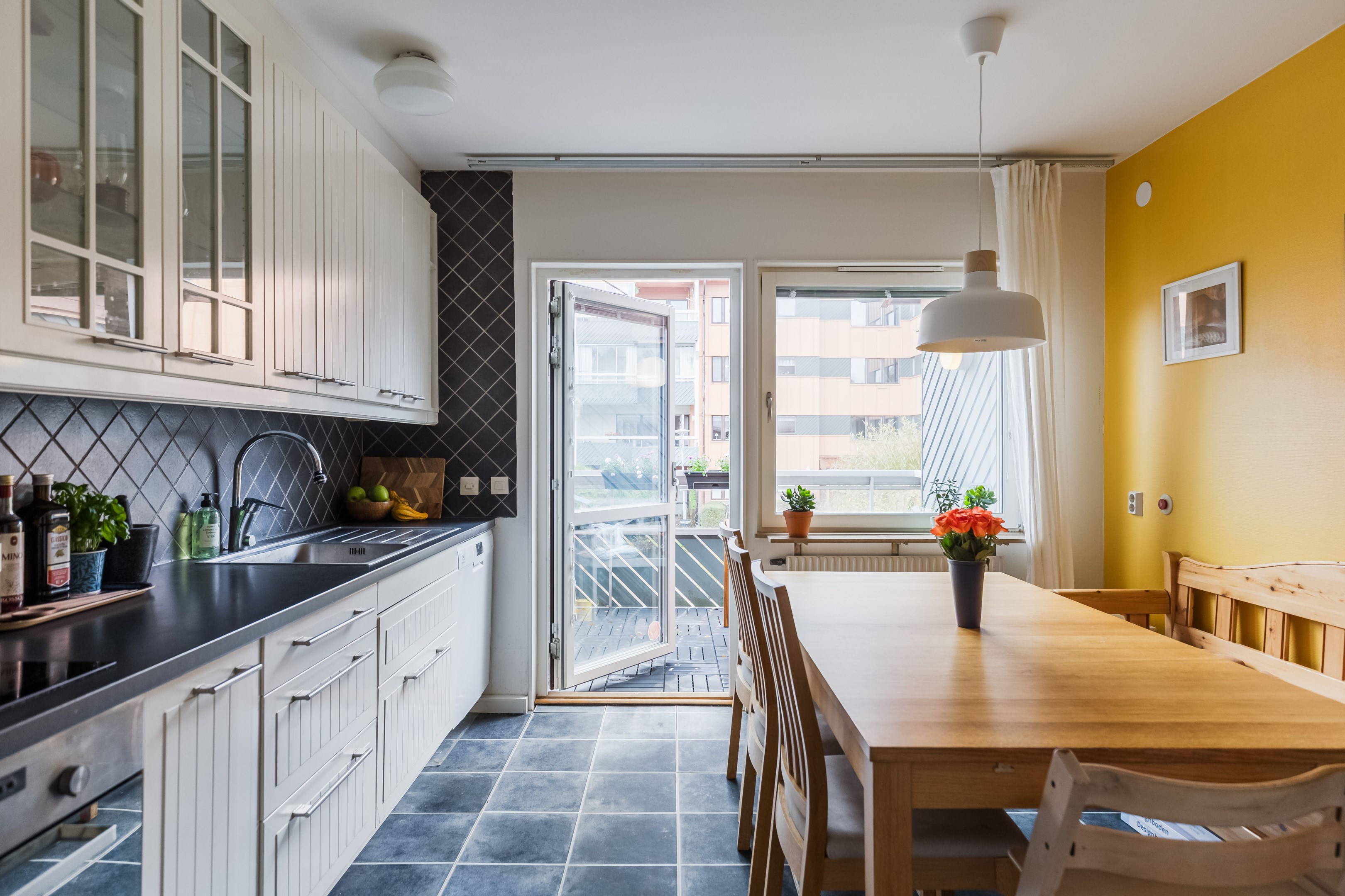 Bostadsbild från Altfiolsvägen 3D, Kommande i Gottsunda, Uppsala