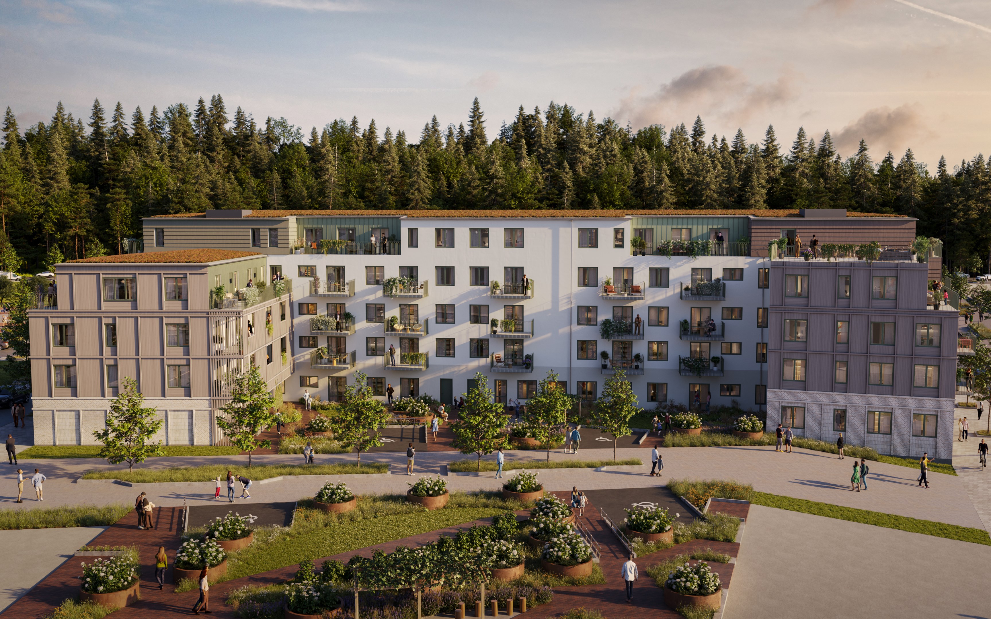 Bostadsbild från Väsjö Torg 3, Till salu i Väsjön, Sollentuna
