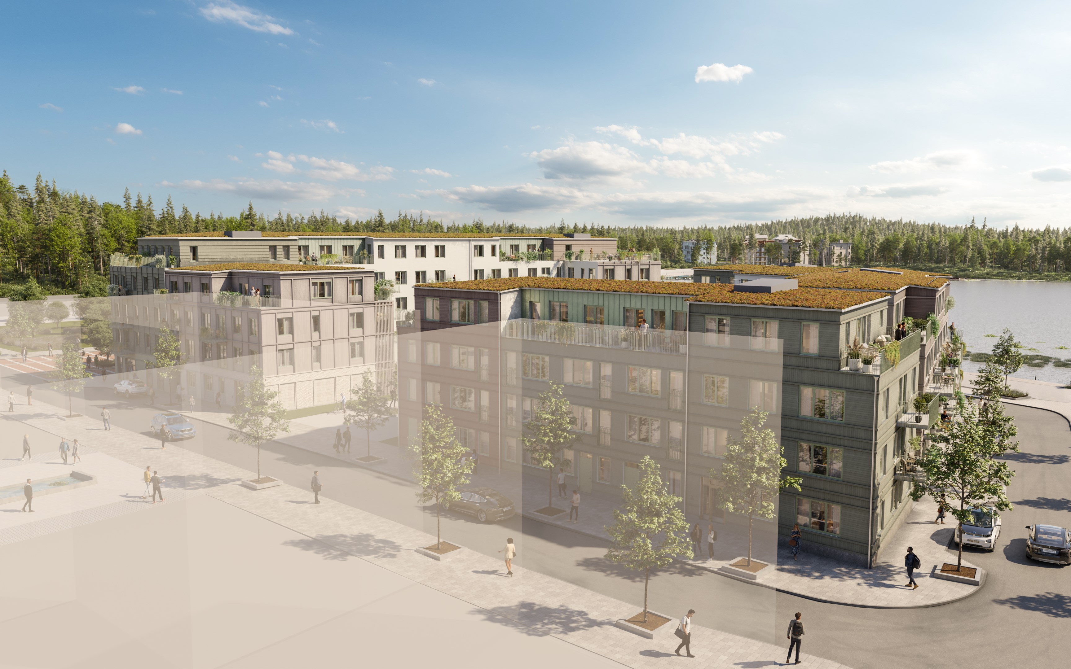 Bostadsbild från Väsjö Torg 3, Till salu i Väsjön, Sollentuna