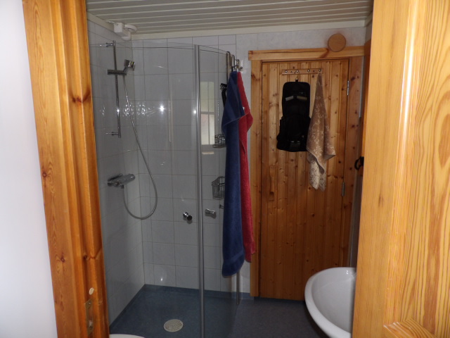 Dusch/relax/sauna