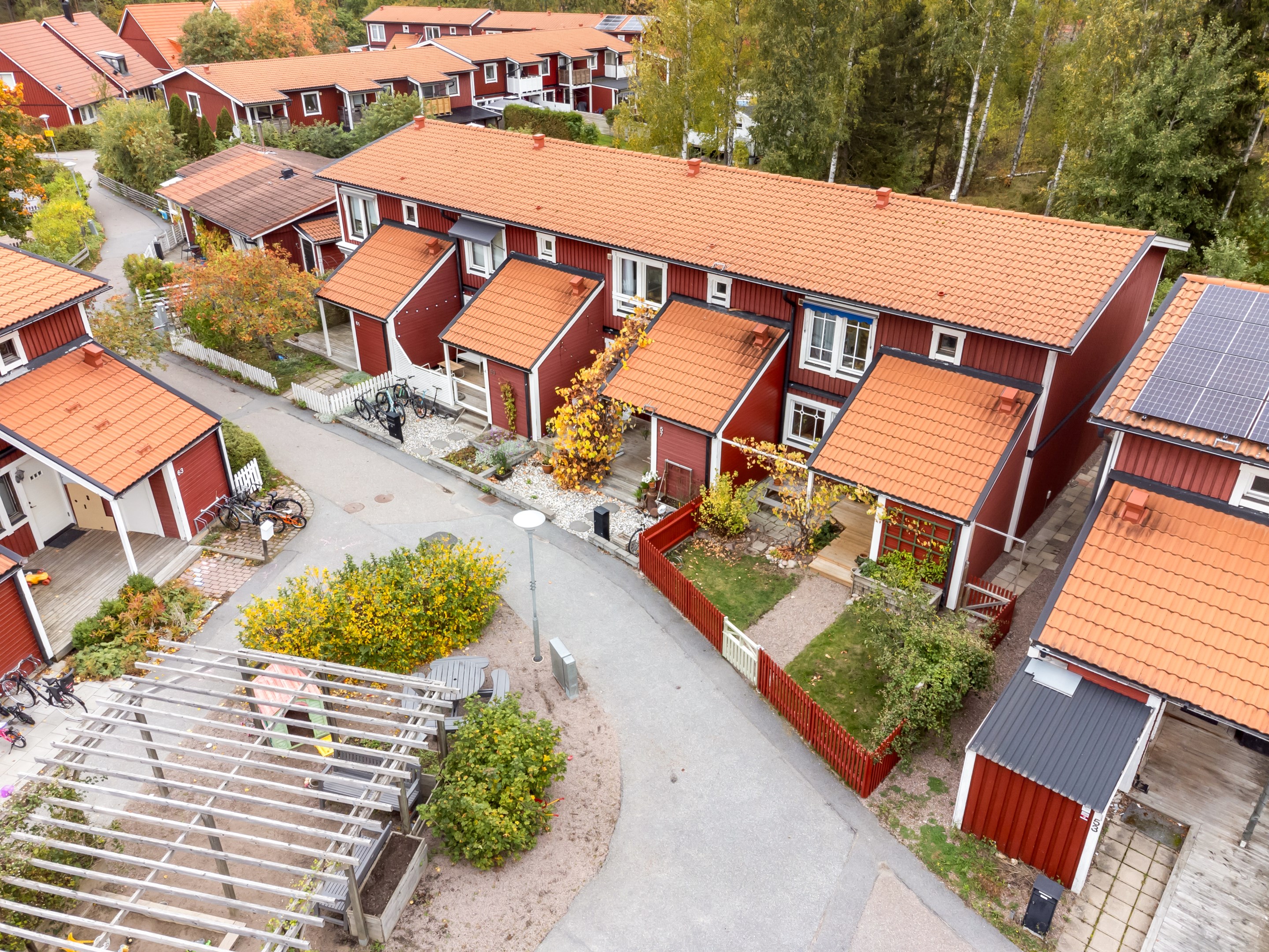 Bostadsbild från Månskensvägen 55, Kommande i Storvreta, Uppsala