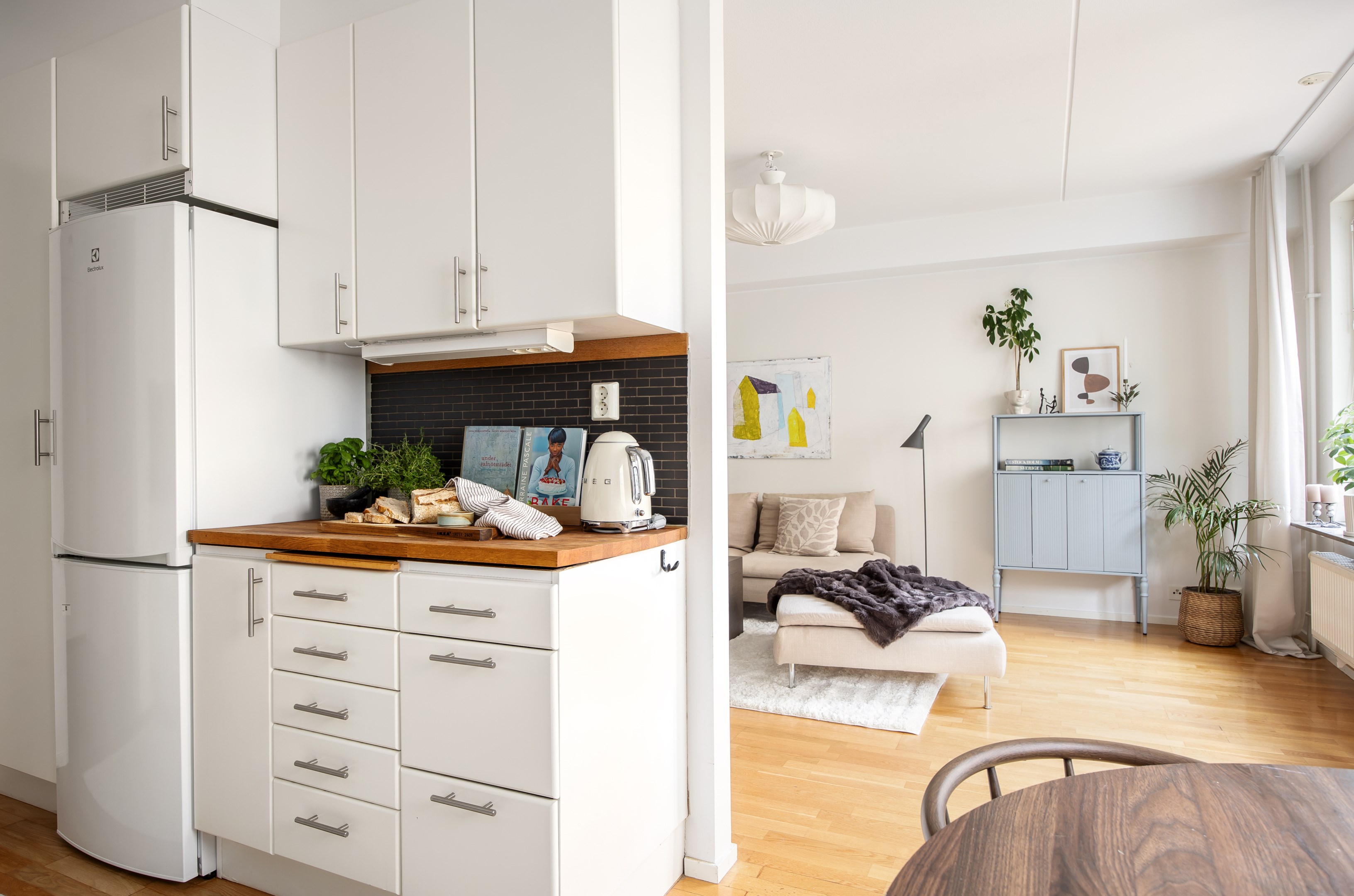 Bostadsbild från Hebbes gränd 15, Kommande i Järla sjö, Nacka