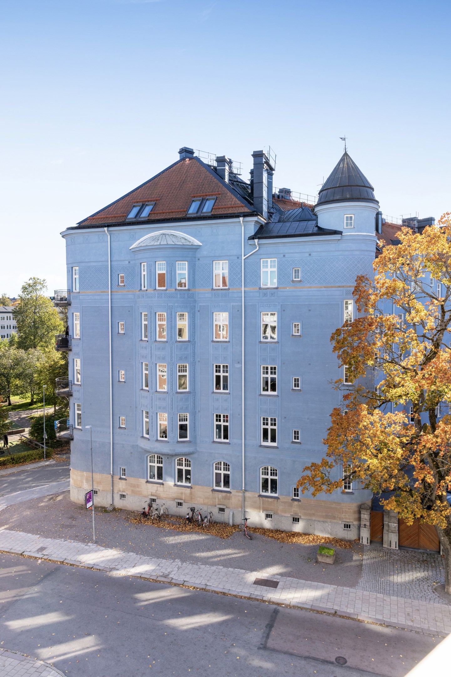 Bostadsbild från Fredsgatan 2 A, Kommande i Främre Luthagen, Uppsala