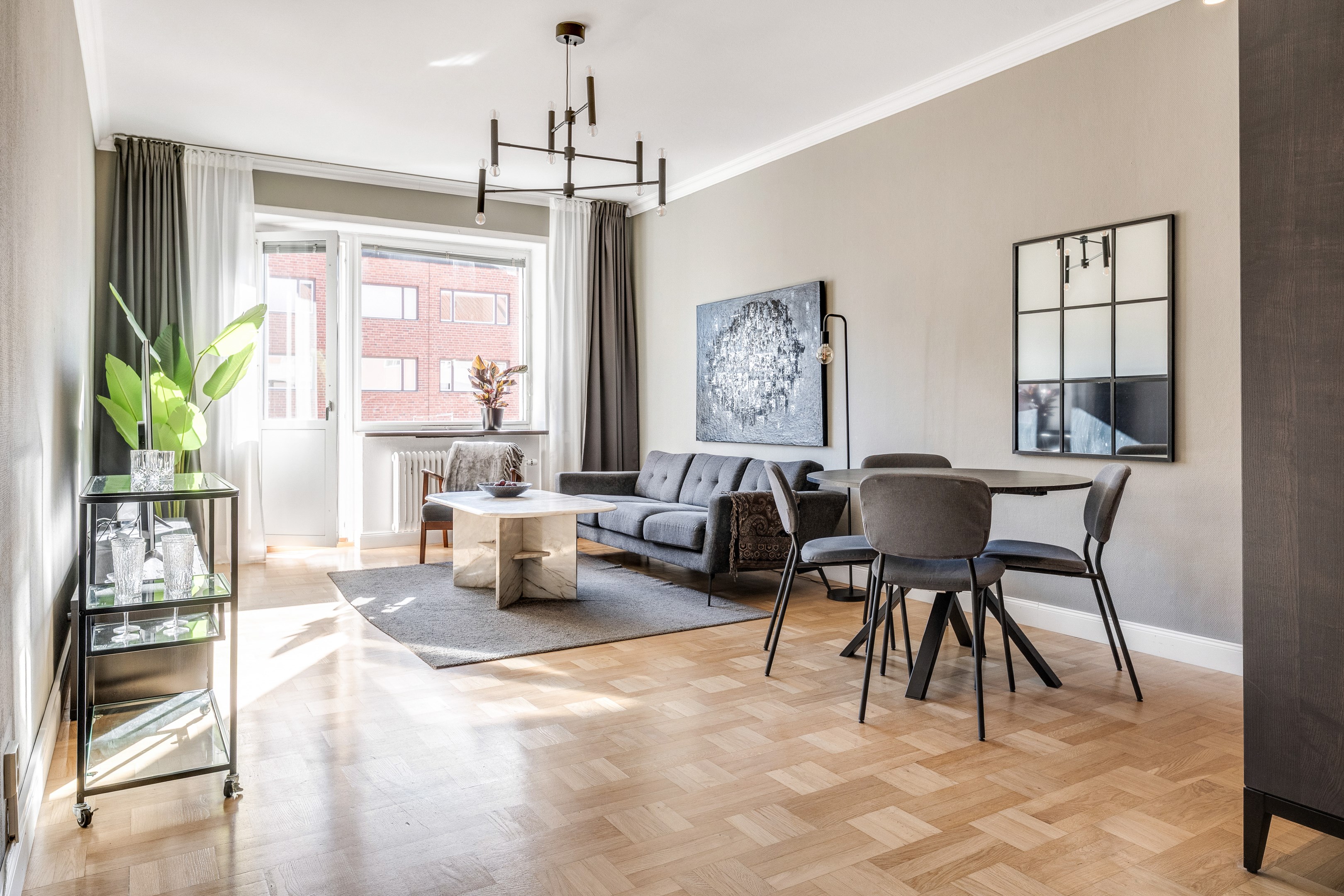 Bostadsbild från Luthagsesplanaden 9A, Kommande i Främre Luthagen, Uppsala