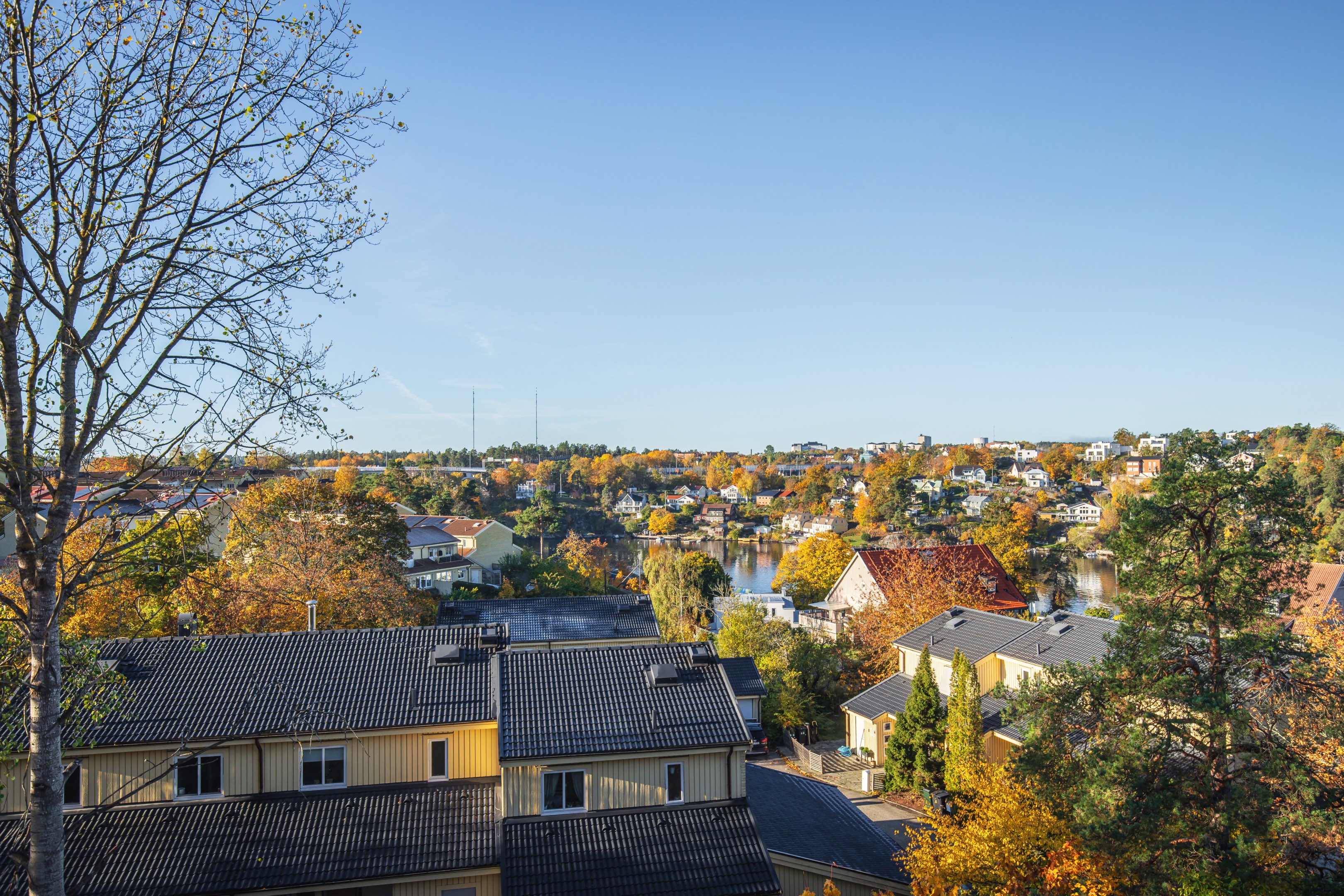 Bostadsbild från Elinshillsvägen 17, Kommande i Lilla Björknäs, Nacka