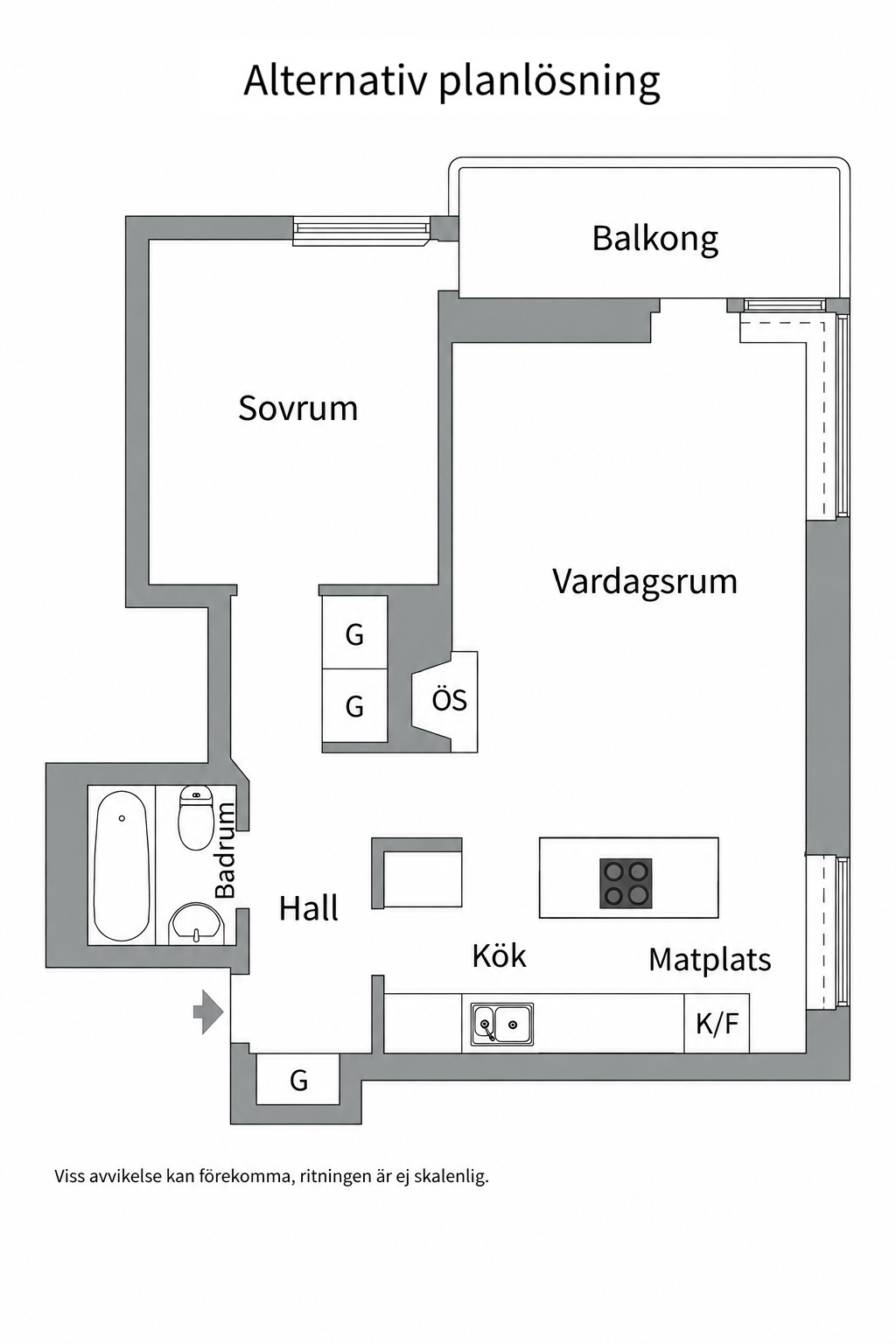Bostadsbild från Strålgatan 21, Till salu i Kungsholmen - Lilla Essingen, Stockholm