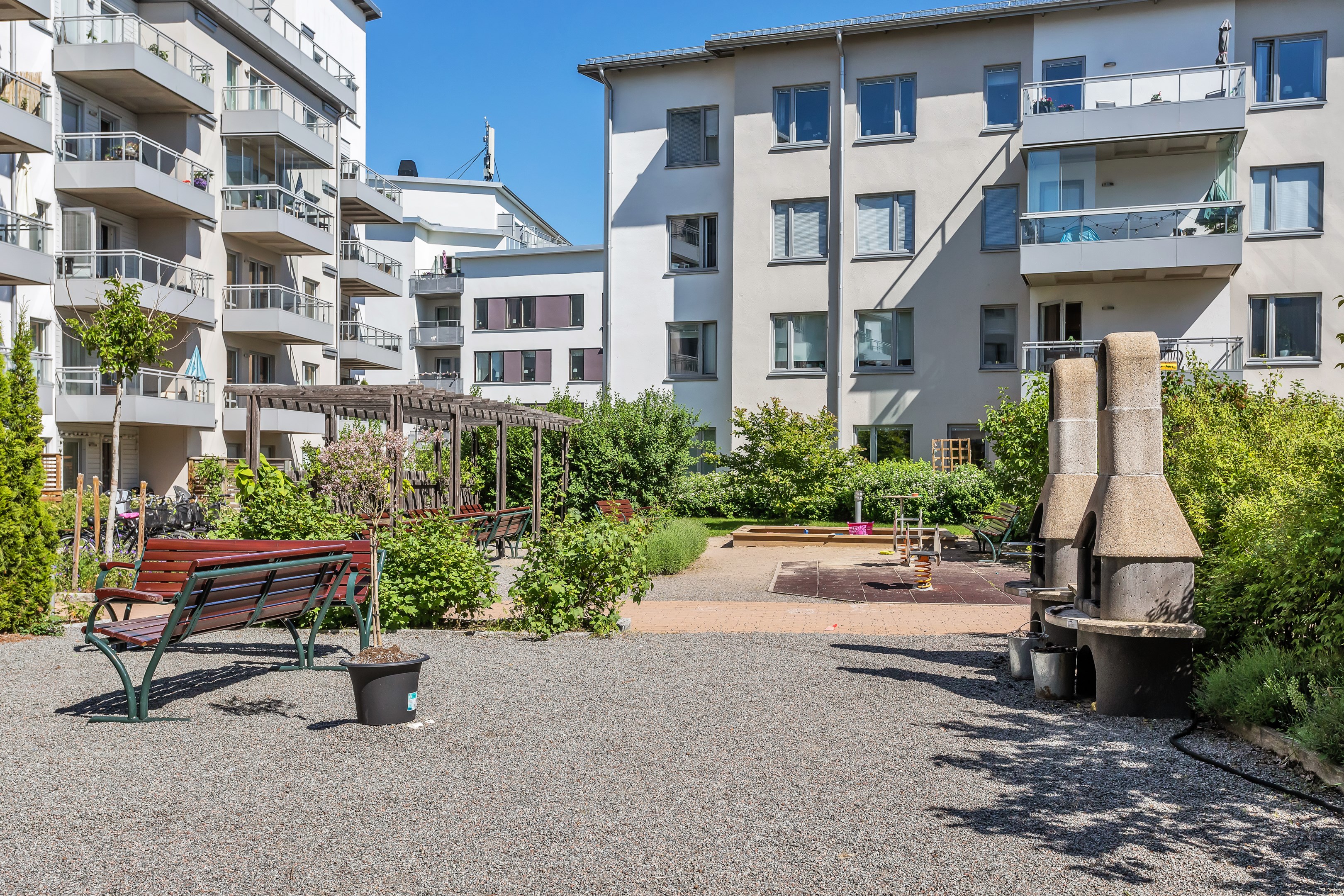 Bostadsbild från Pelargatan 8, Kommande i Luthagen, Uppsala