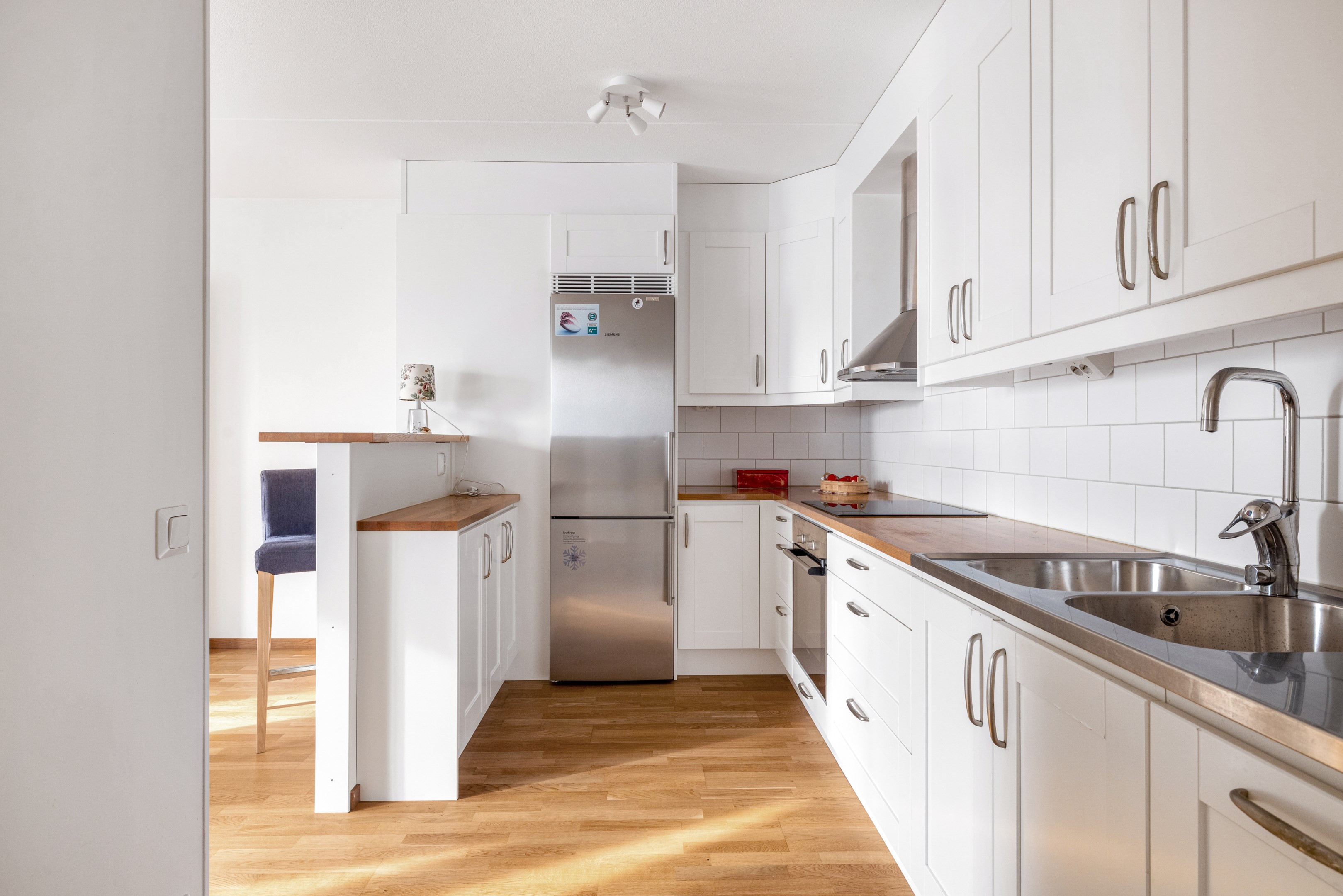 Bostadsbild från Pelargatan 8, Kommande i Luthagen, Uppsala