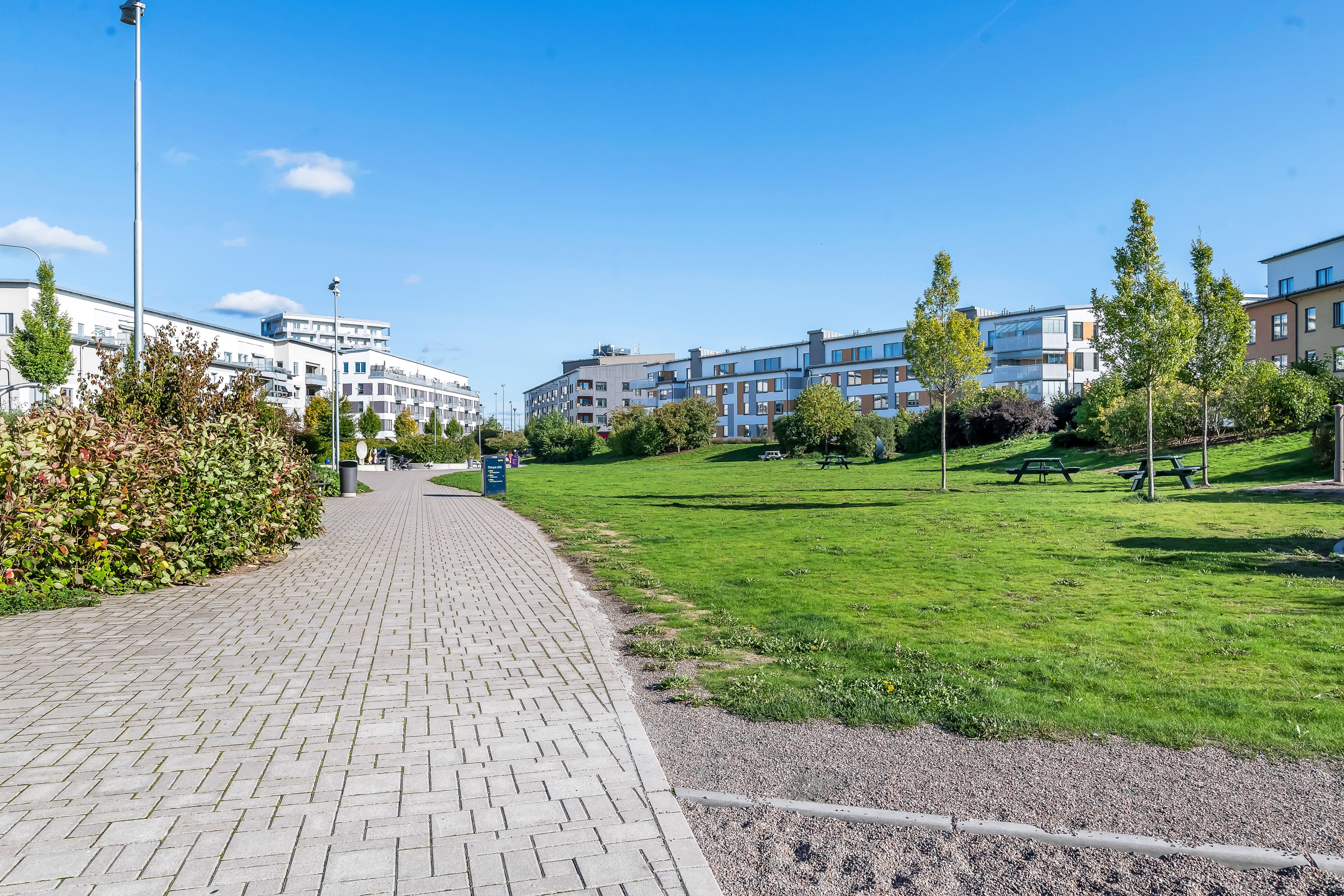 Bostadsbild från Pelargatan 8, Kommande i Luthagen, Uppsala