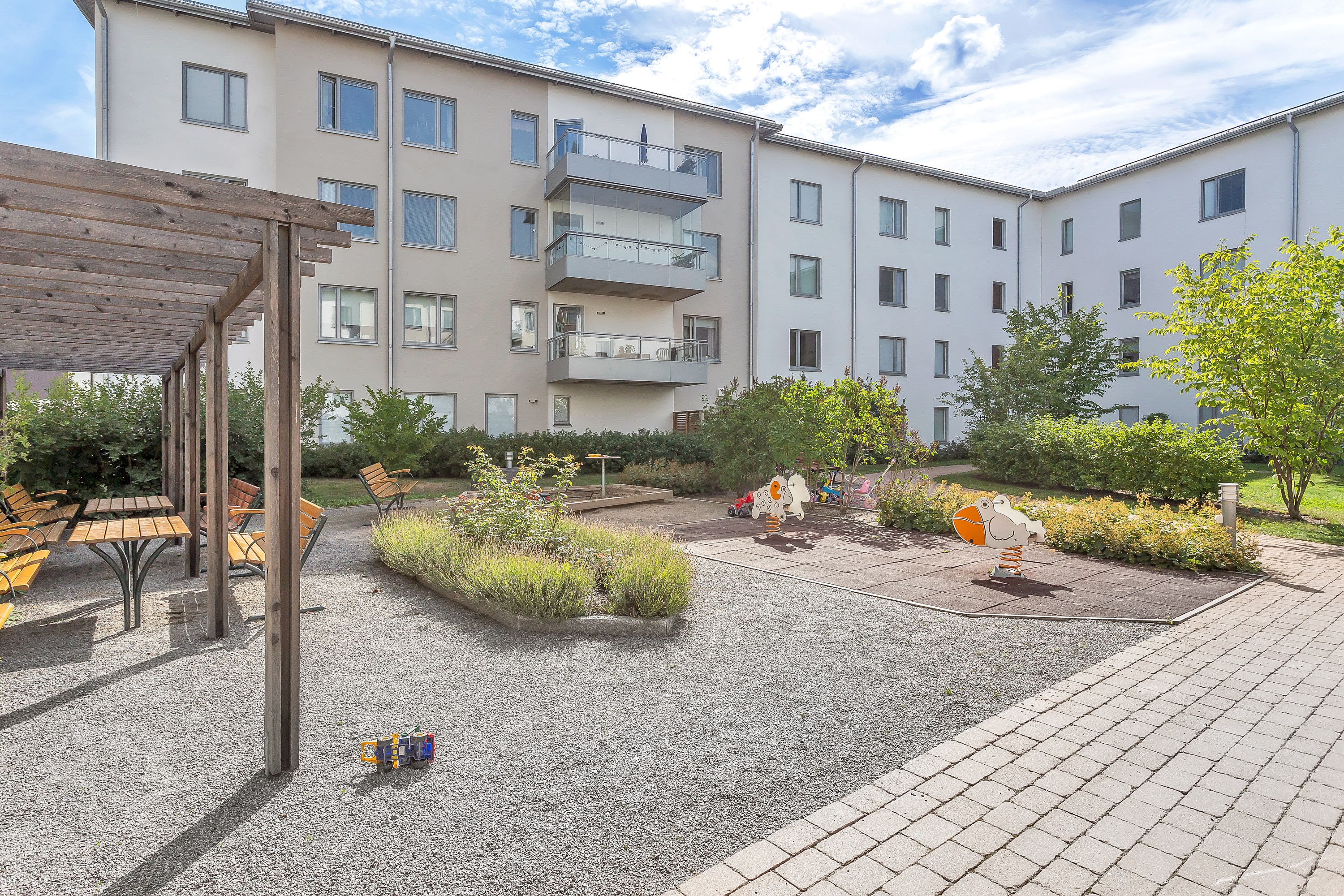 Bostadsbild från Pelargatan 8, Kommande i Luthagen, Uppsala