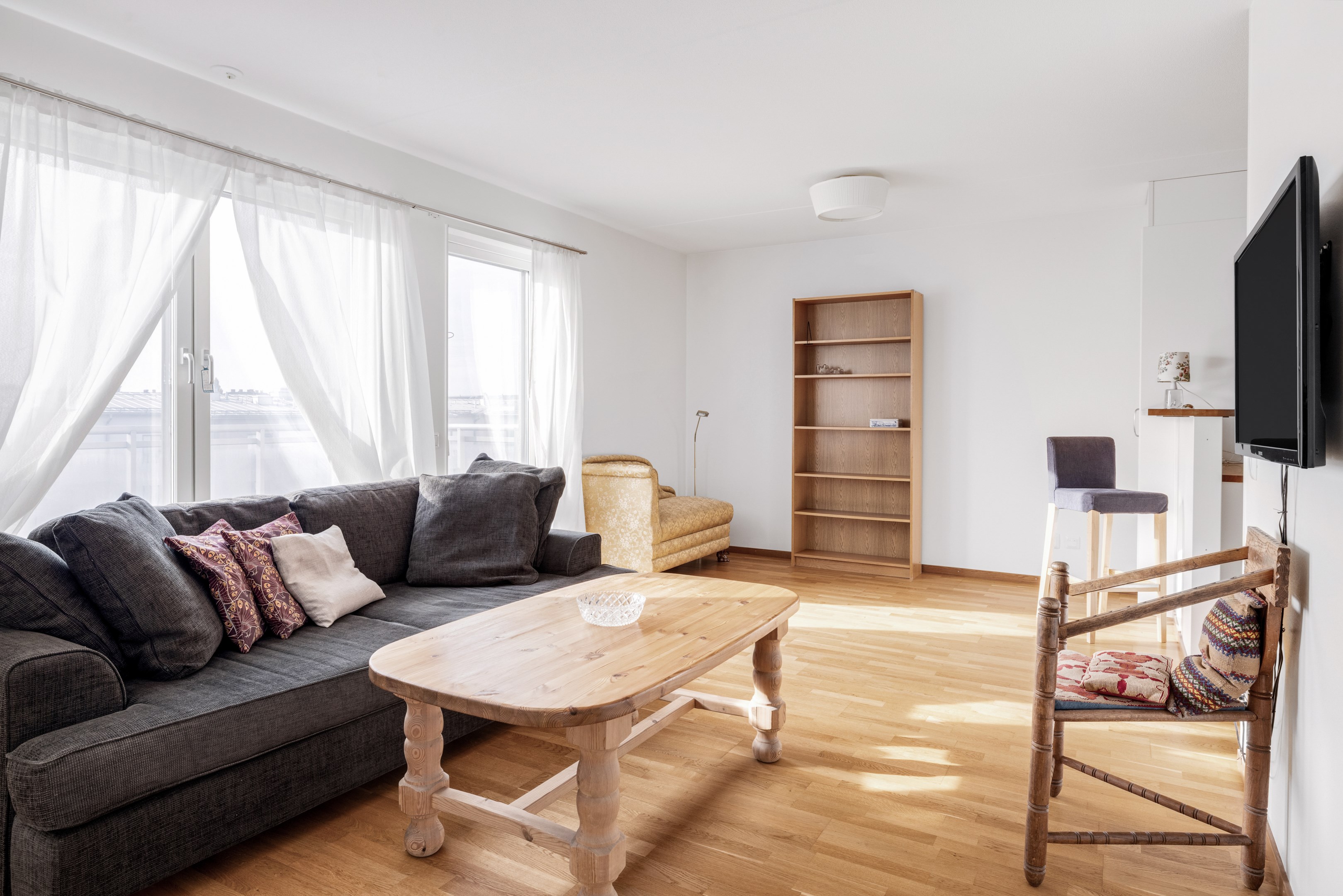 Bostadsbild från Pelargatan 8, Kommande i Luthagen, Uppsala