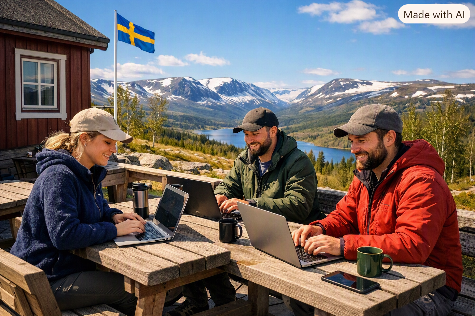 Tag med jobbet till fjällen