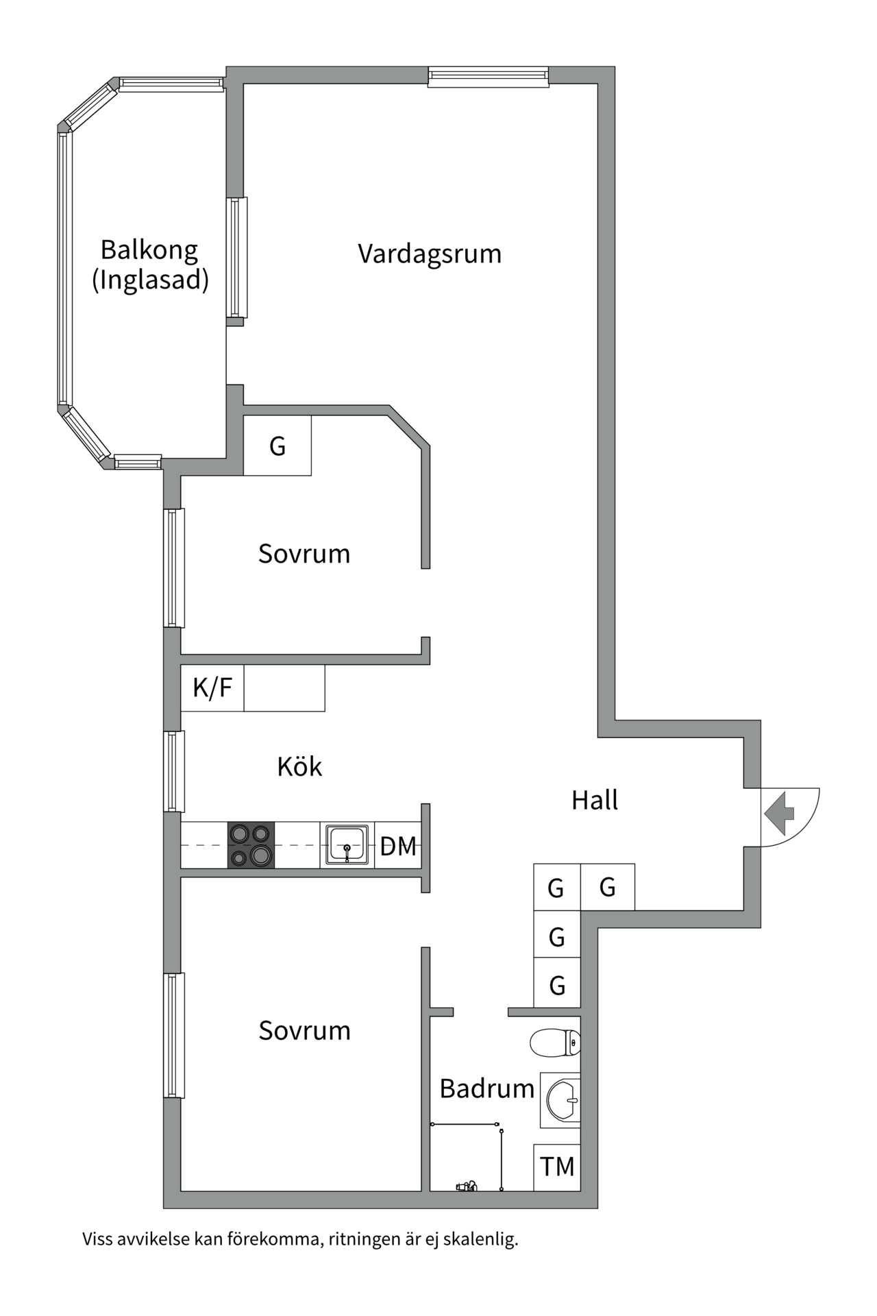 Bostadsbild från Filipstadsbacken 26, Till salu i Farsta, Stockholm
