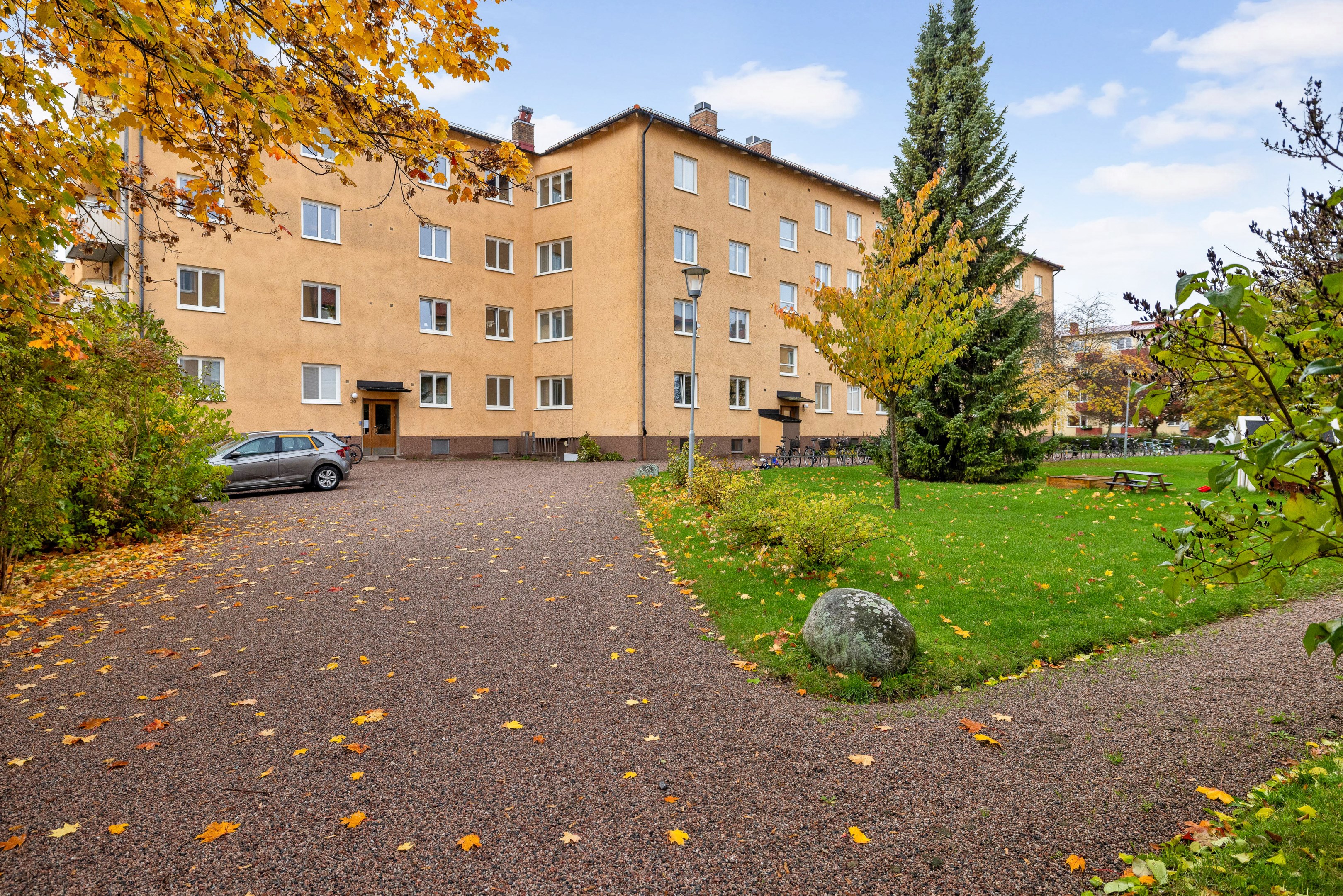 Bostadsbild från S:t Göransgatan 20, Kommande i Fålhagen, Uppsala
