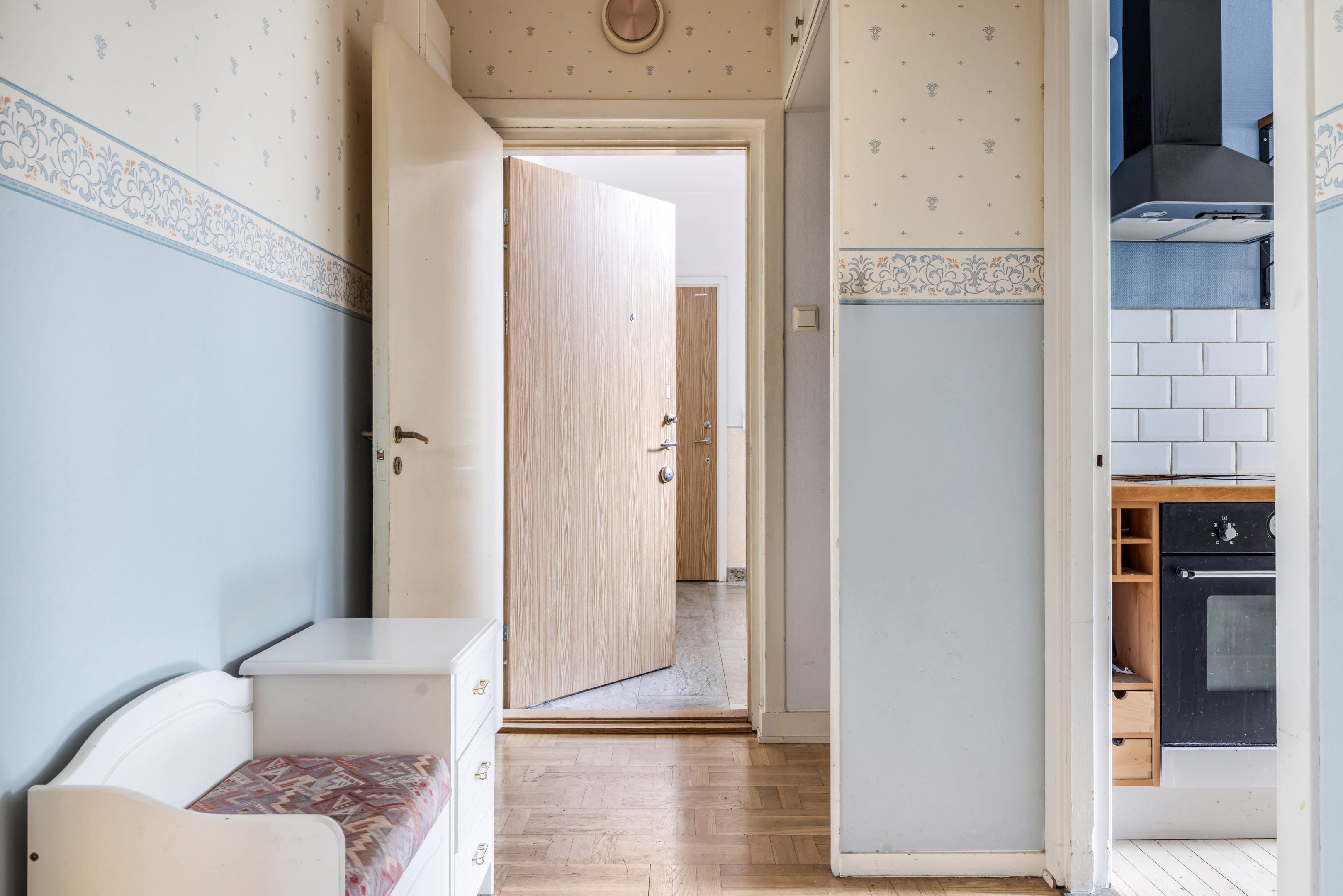 Bostadsbild från Hjalmar Brantingsgatan 9A, Kommande i Fålhagen, Uppsala