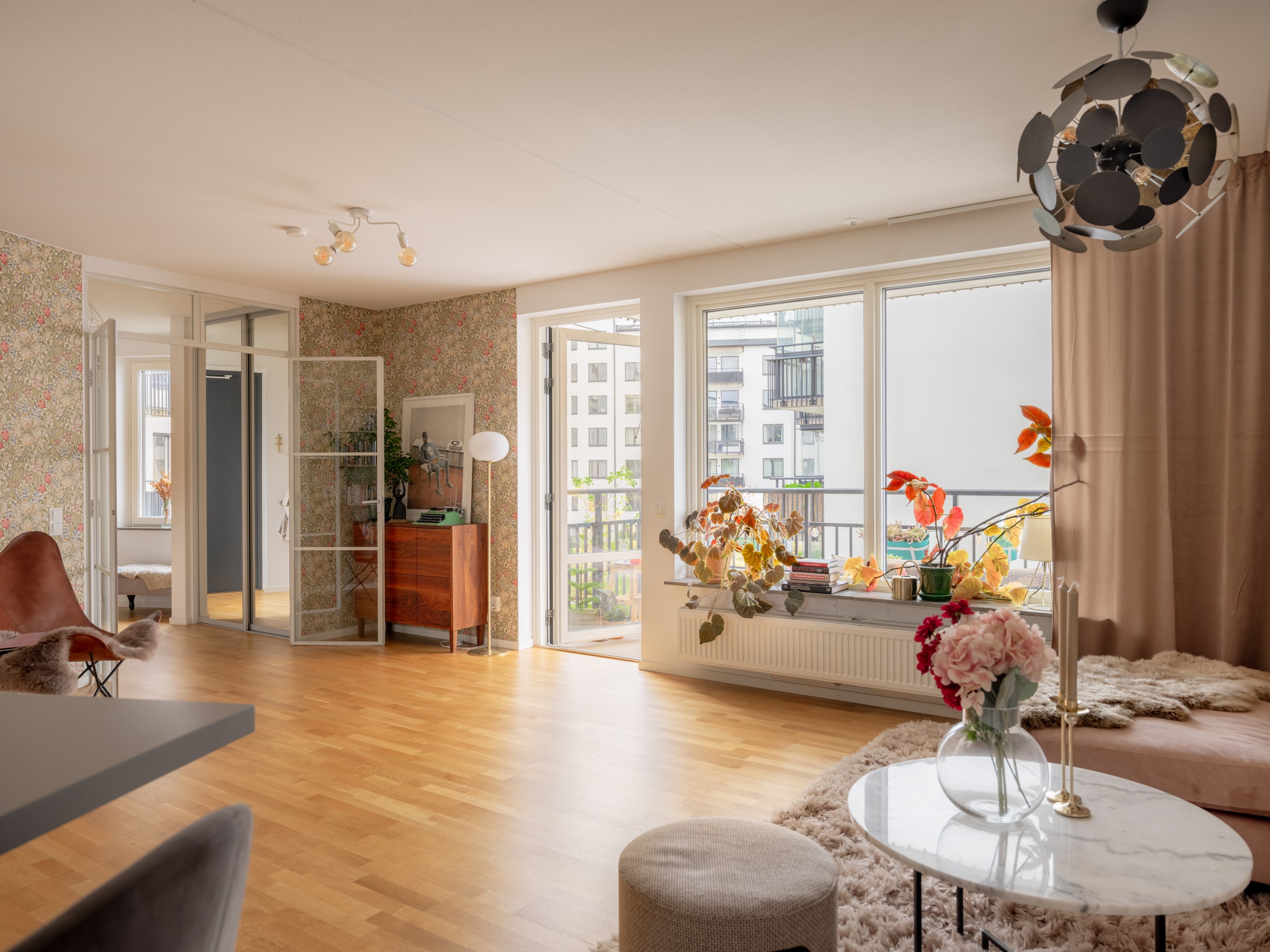 Bostadsbild från Sandalettgatan 7, Kommande i Älvsjöstaden, Stockholm