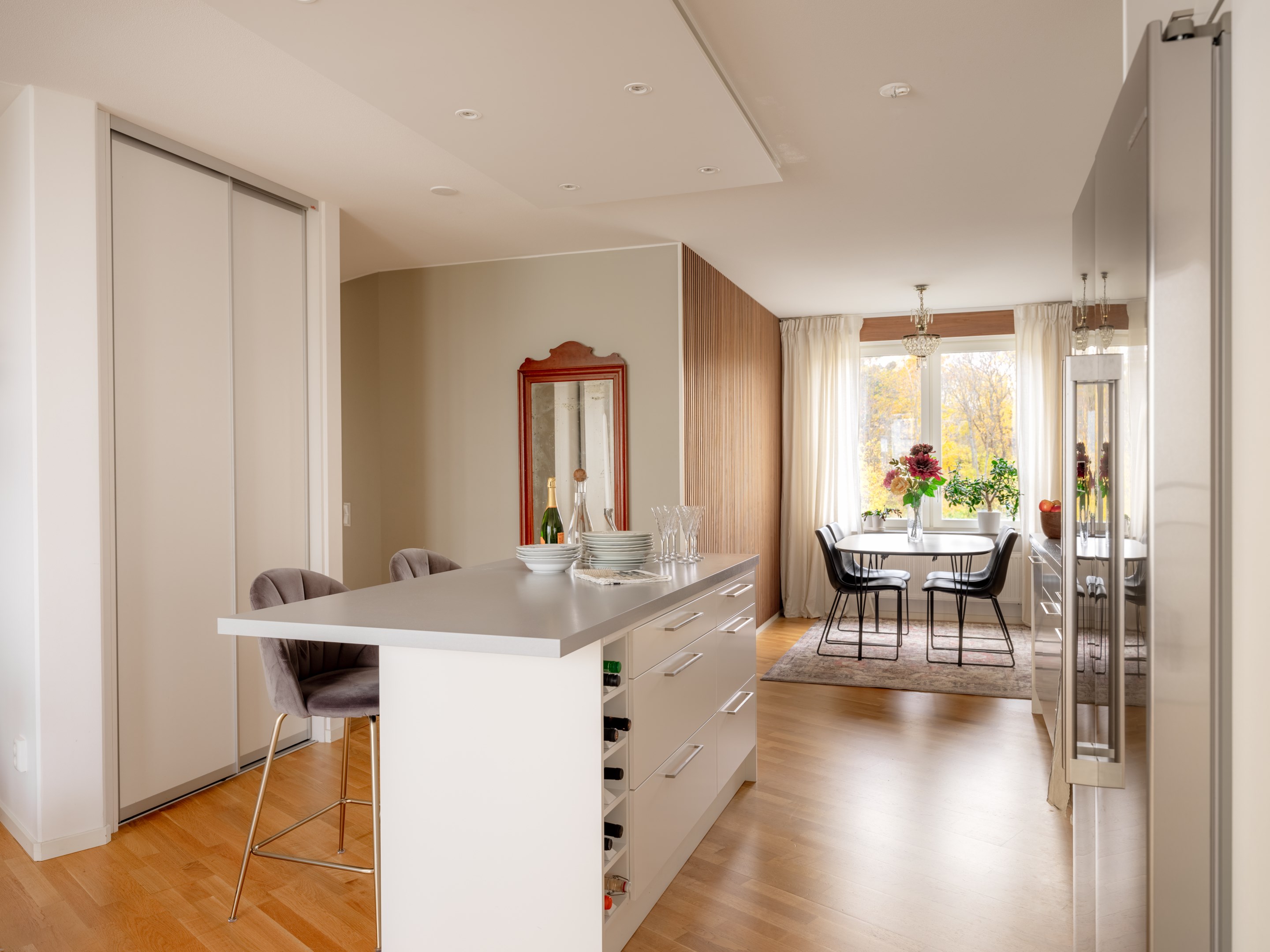 Bostadsbild från Sandalettgatan 7, Kommande i Älvsjöstaden, Stockholm