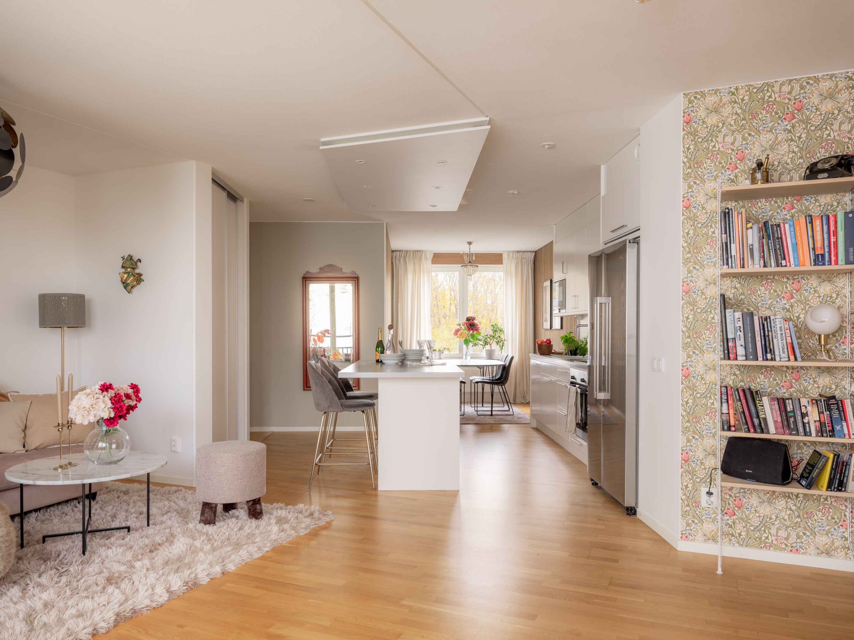 Bostadsbild från Sandalettgatan 7, Kommande i Älvsjöstaden, Stockholm