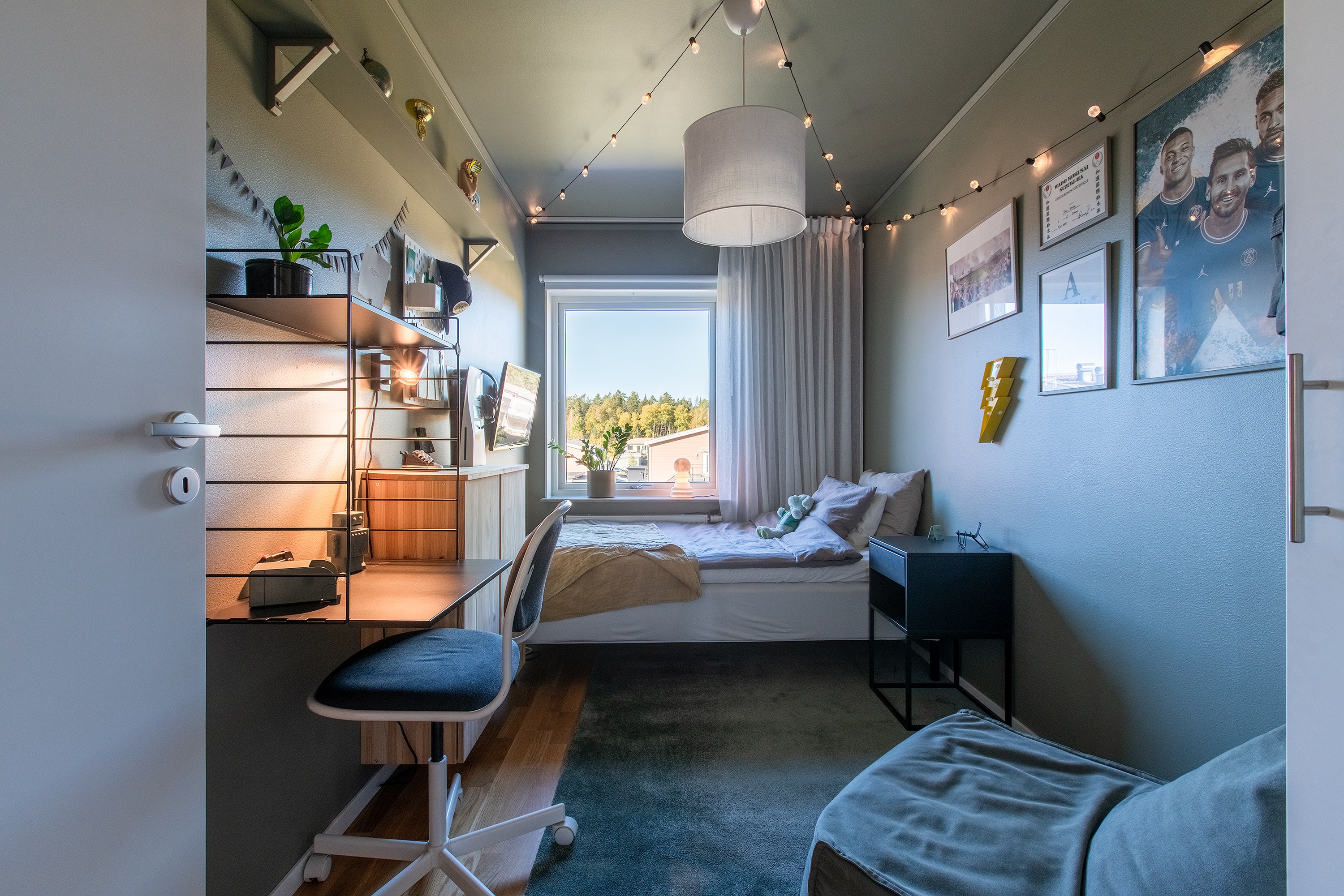 Bostadsbild från Vandrarvägen 27B, Kommande i Riksten, Botkyrka